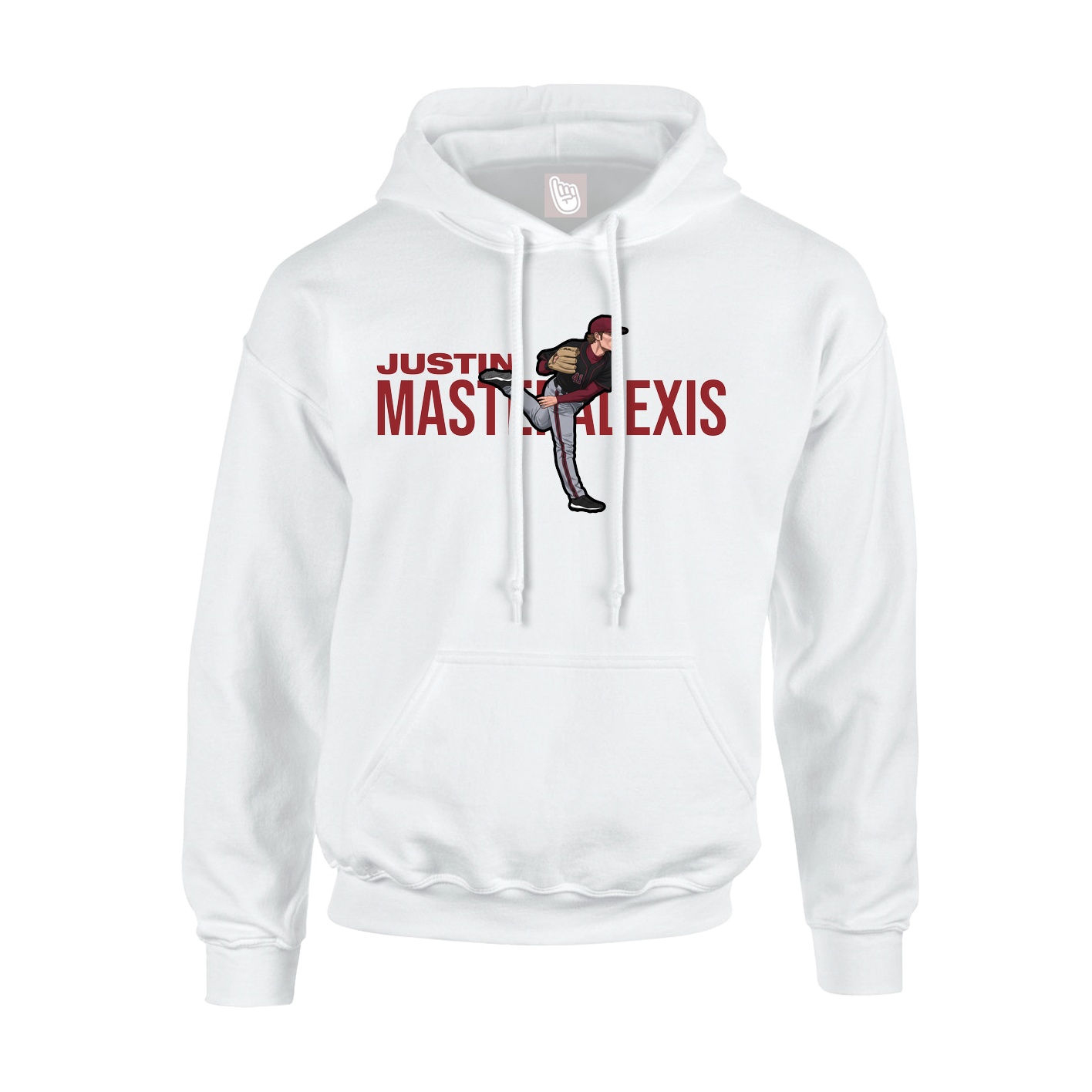 Hoodie — Player Name in White