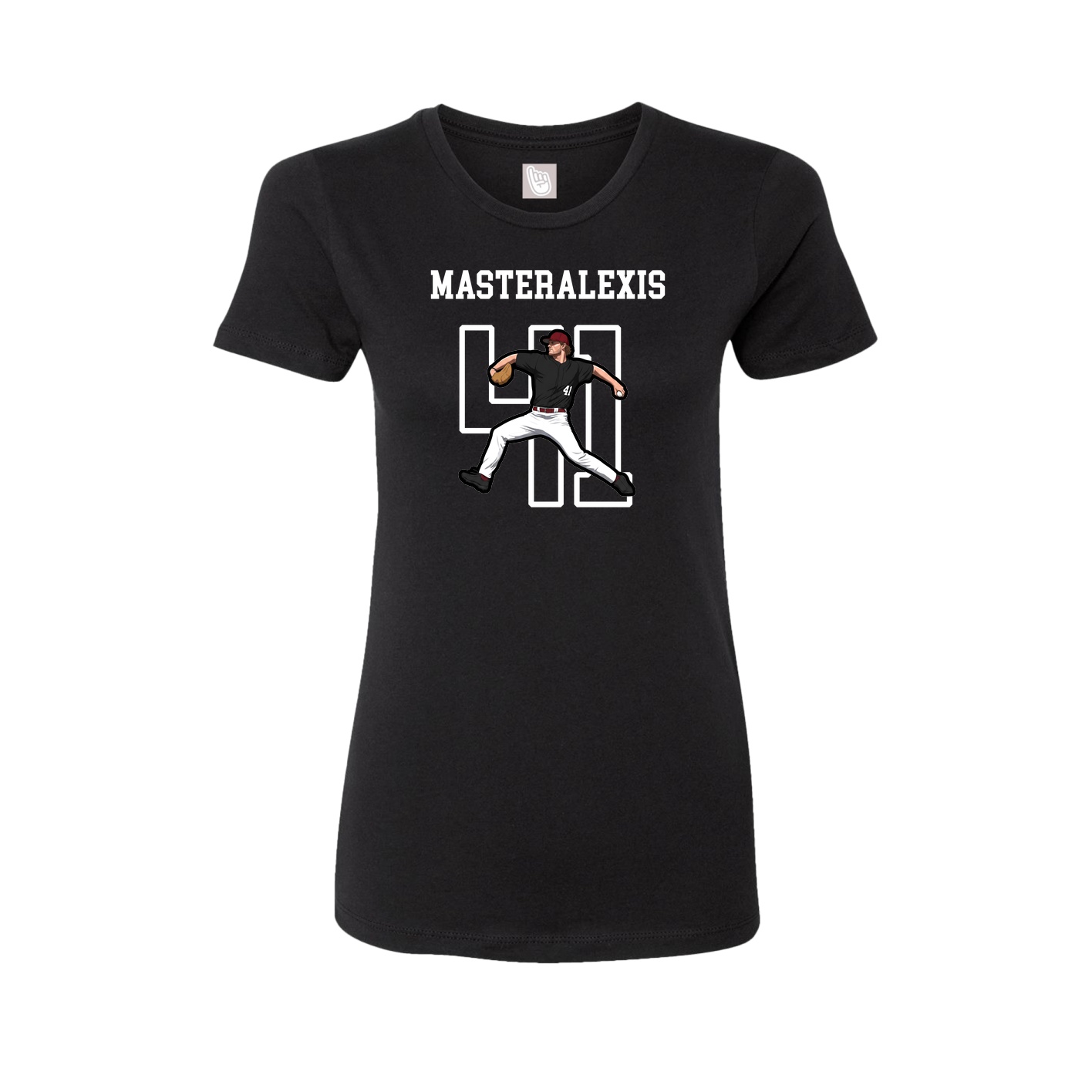 Fitted Women's Tee — Shirsey in Black