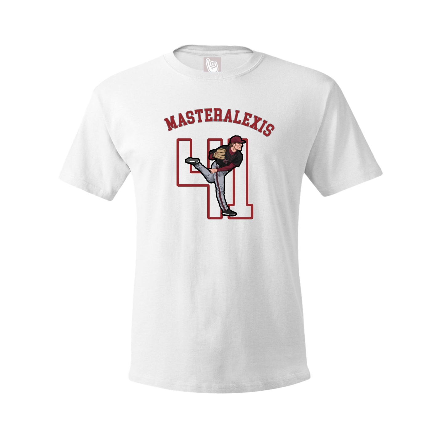 Youth Tee — Shirsey Arch in White