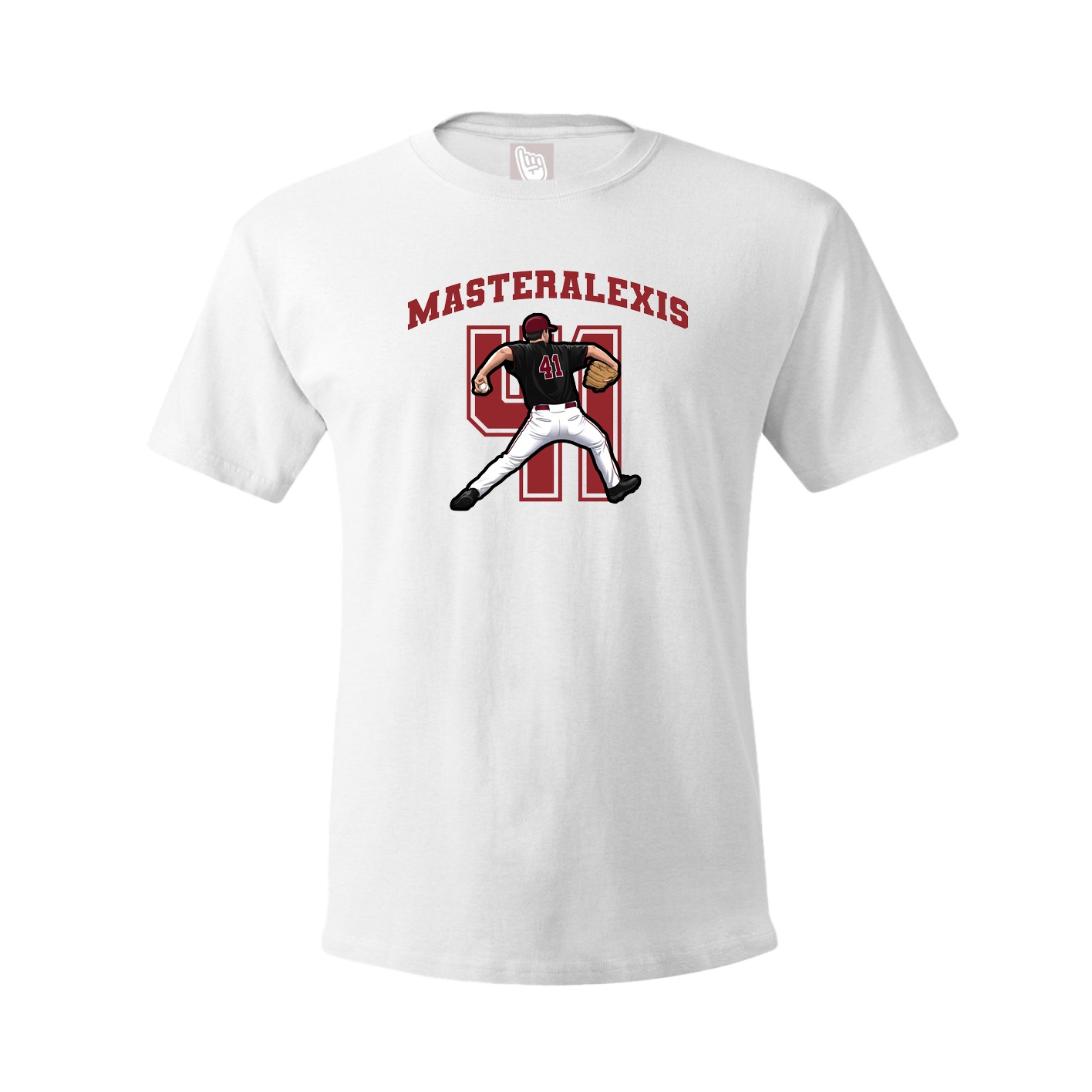 Tee — Number in White