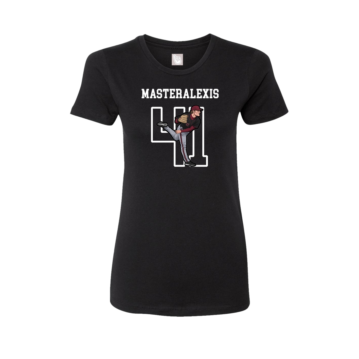 Fitted Women's Tee — Shirsey in Black