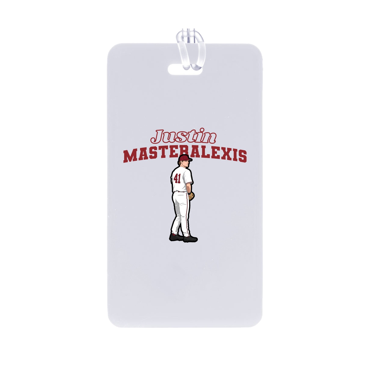 Bag Tag — Name Arch in Classic