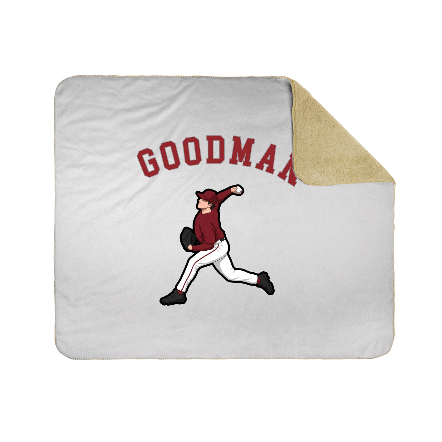 Throw Blanket — Shirsey Arch in White