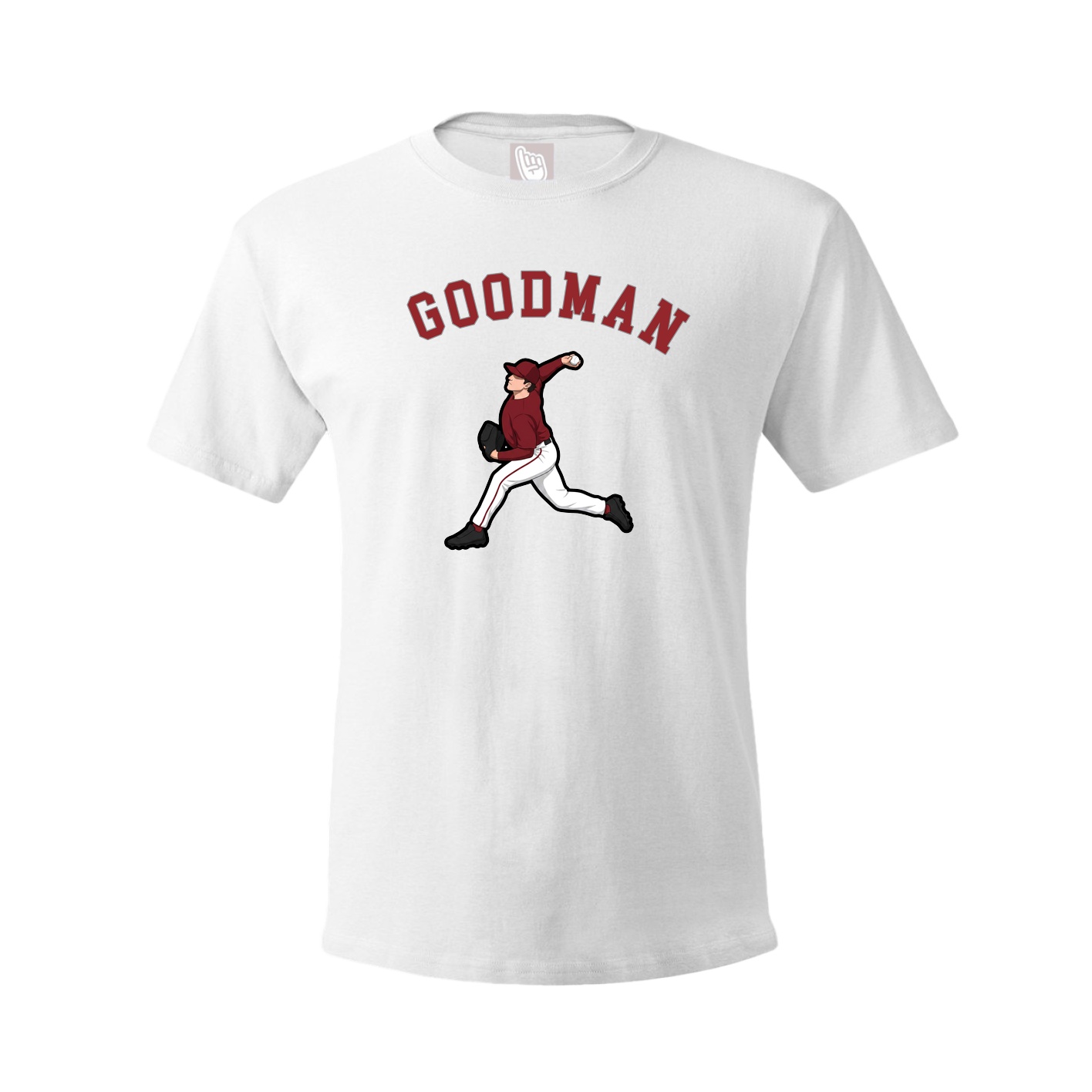 Tee — Shirsey Arch in White