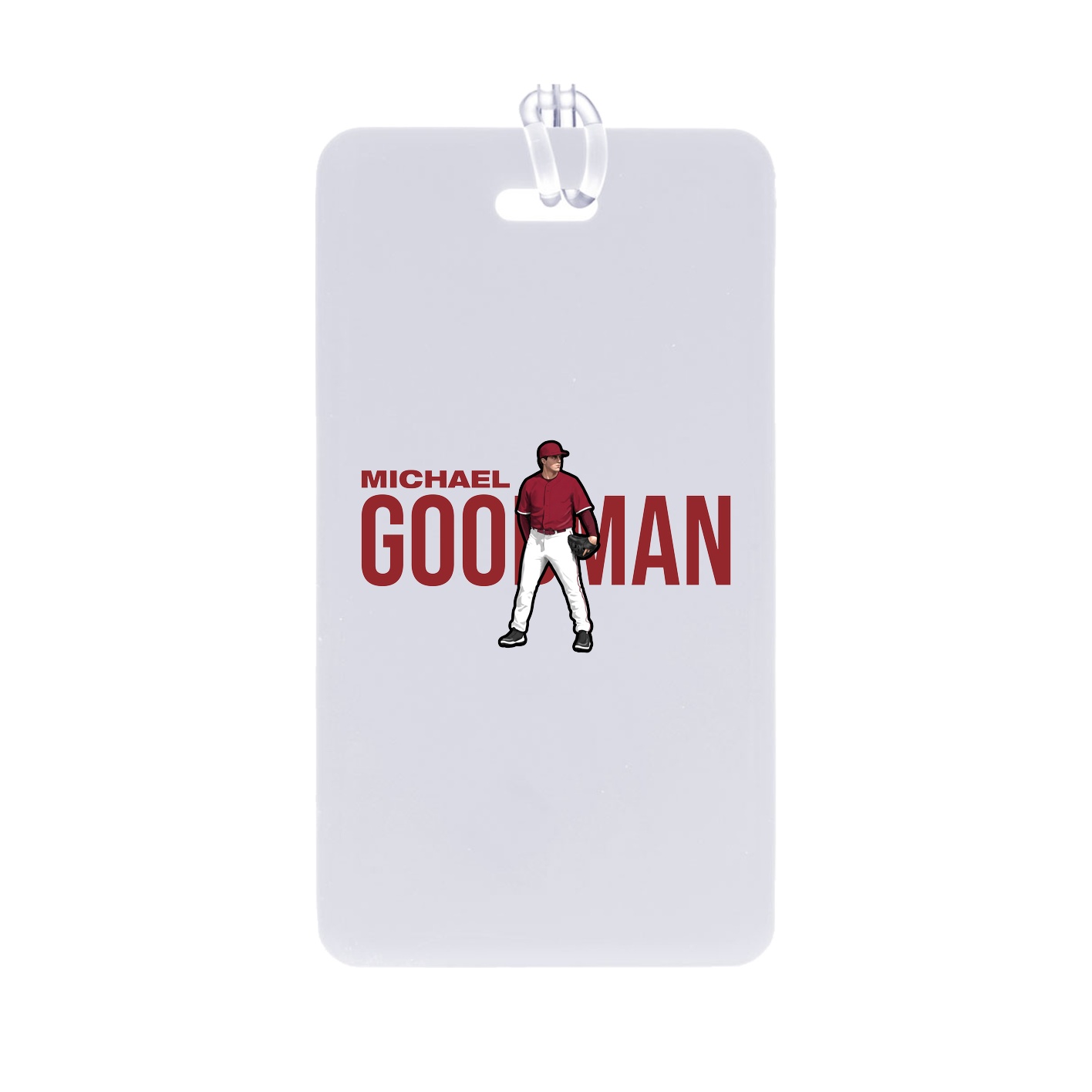 Bag Tag — Player Name in Classic