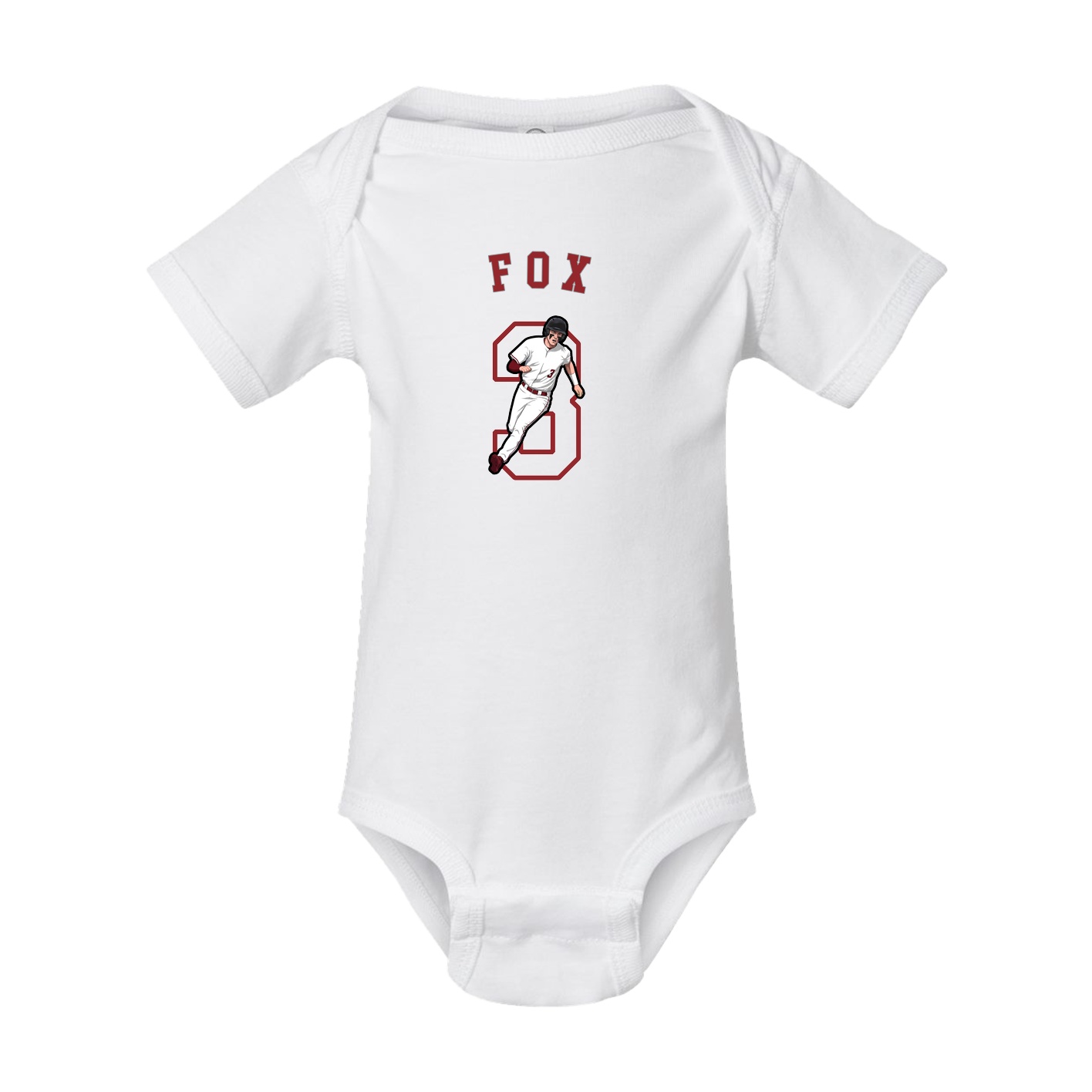 Baby Onesie — Shirsey Arch in White