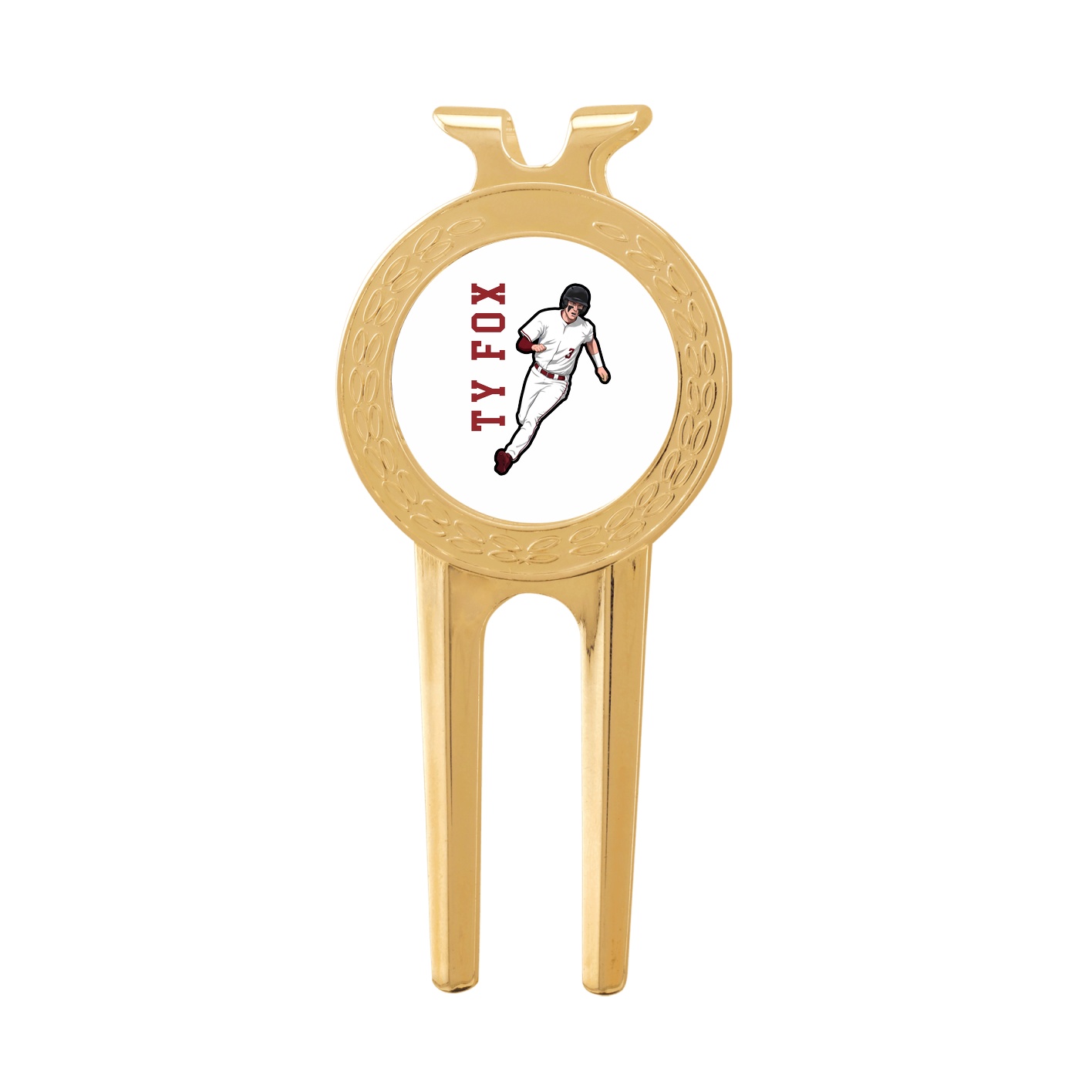 Divot Tool with Ball Marker — Name Vertical in Classic