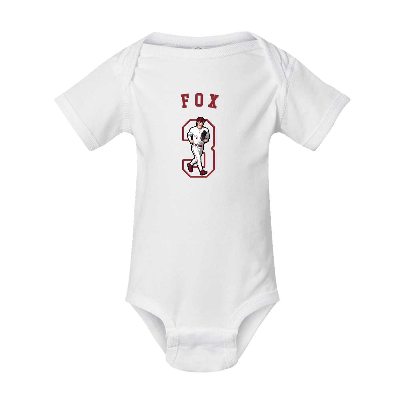 Baby Onesie — Shirsey Arch in White