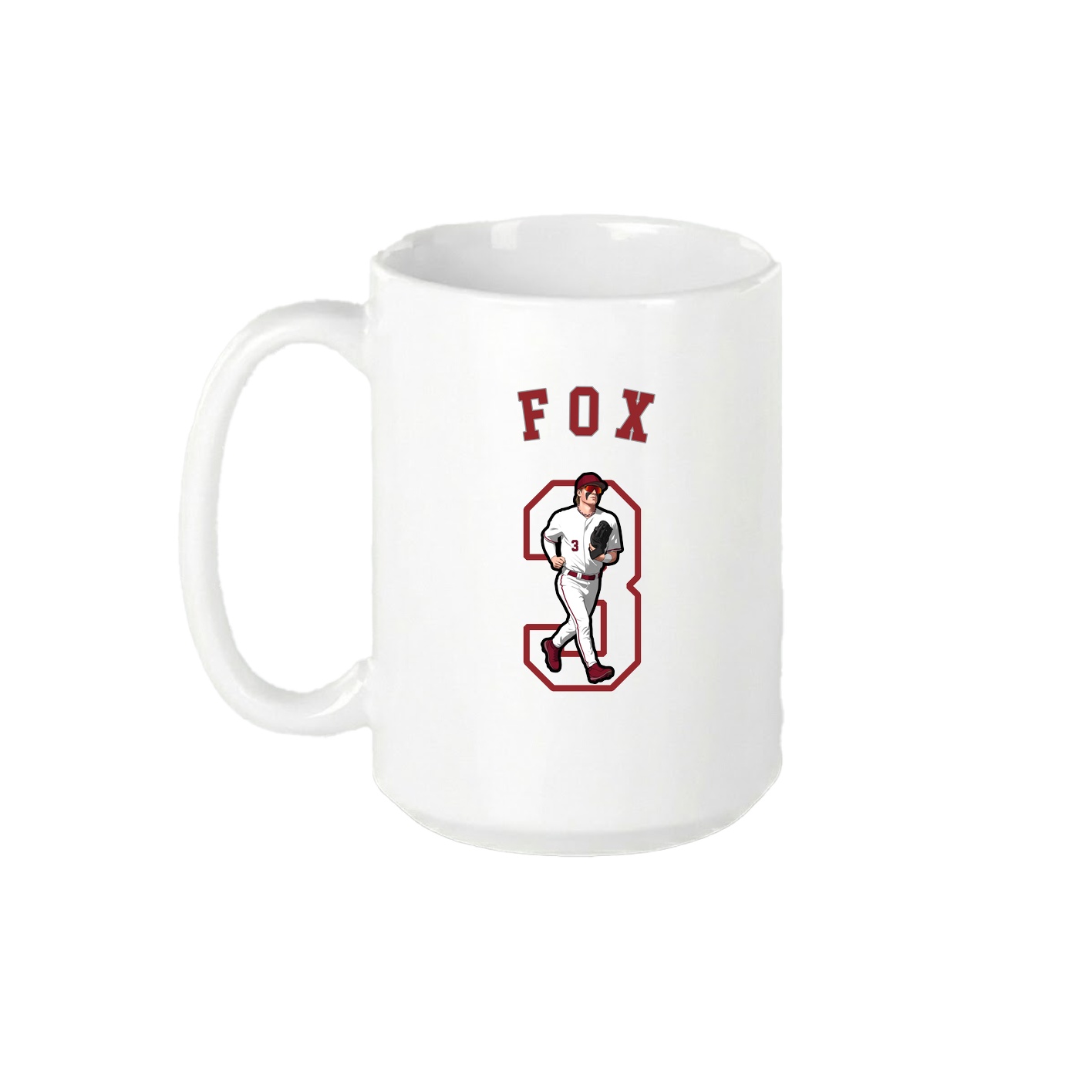 15oz Coffee Mug — Shirsey Arch in White