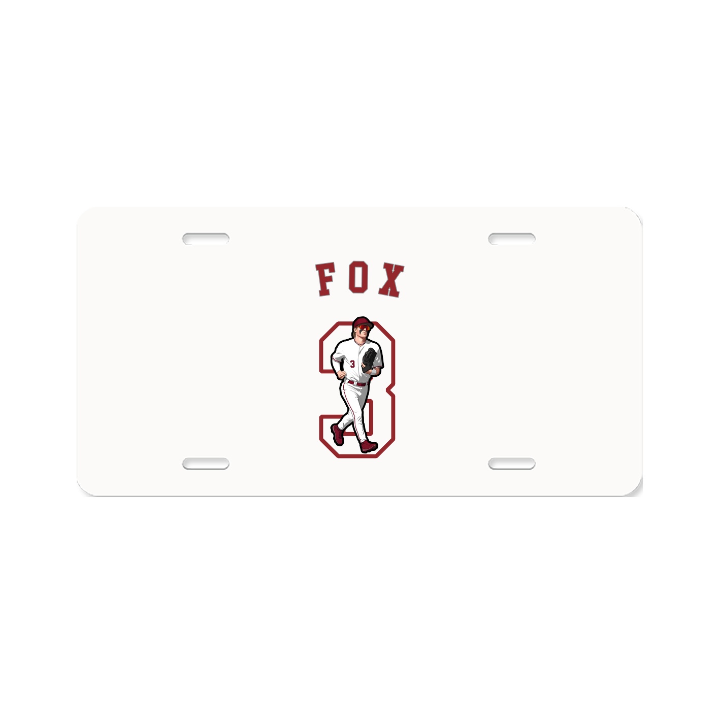 License Plate — Shirsey Arch in Classic