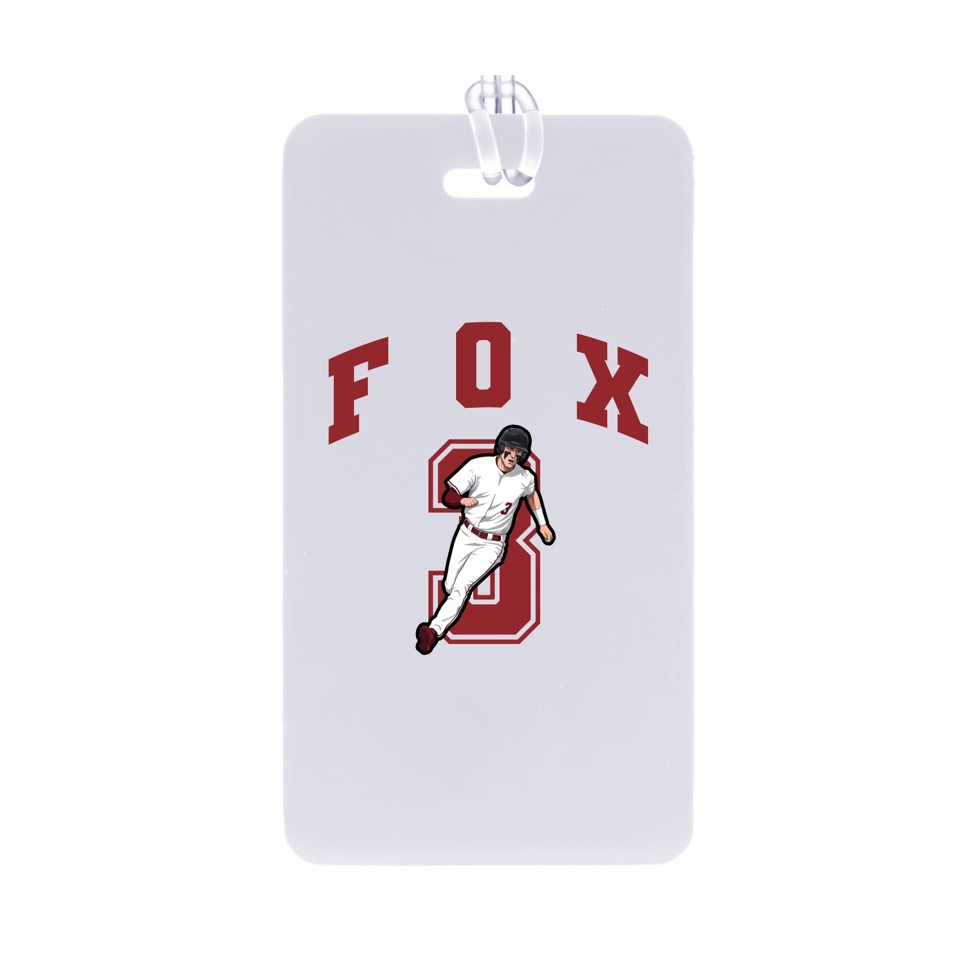 Bag Tag — Number in Classic