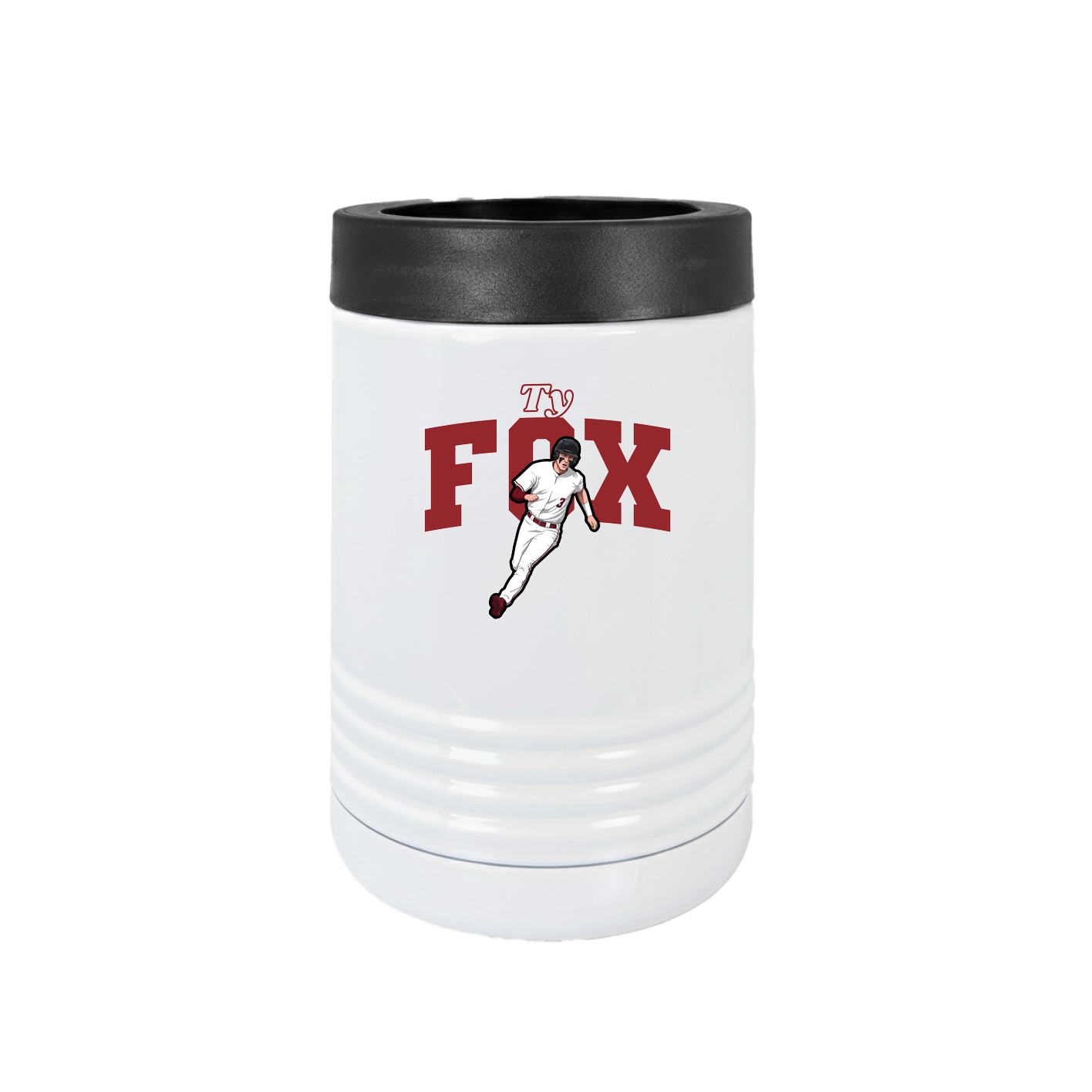 Beverage Holder — Name Arch in White