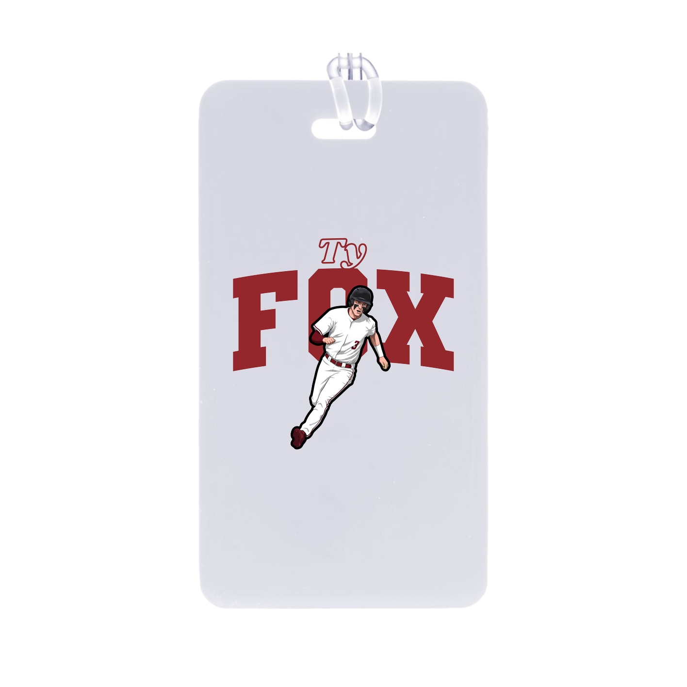 Bag Tag — Name Arch in Classic