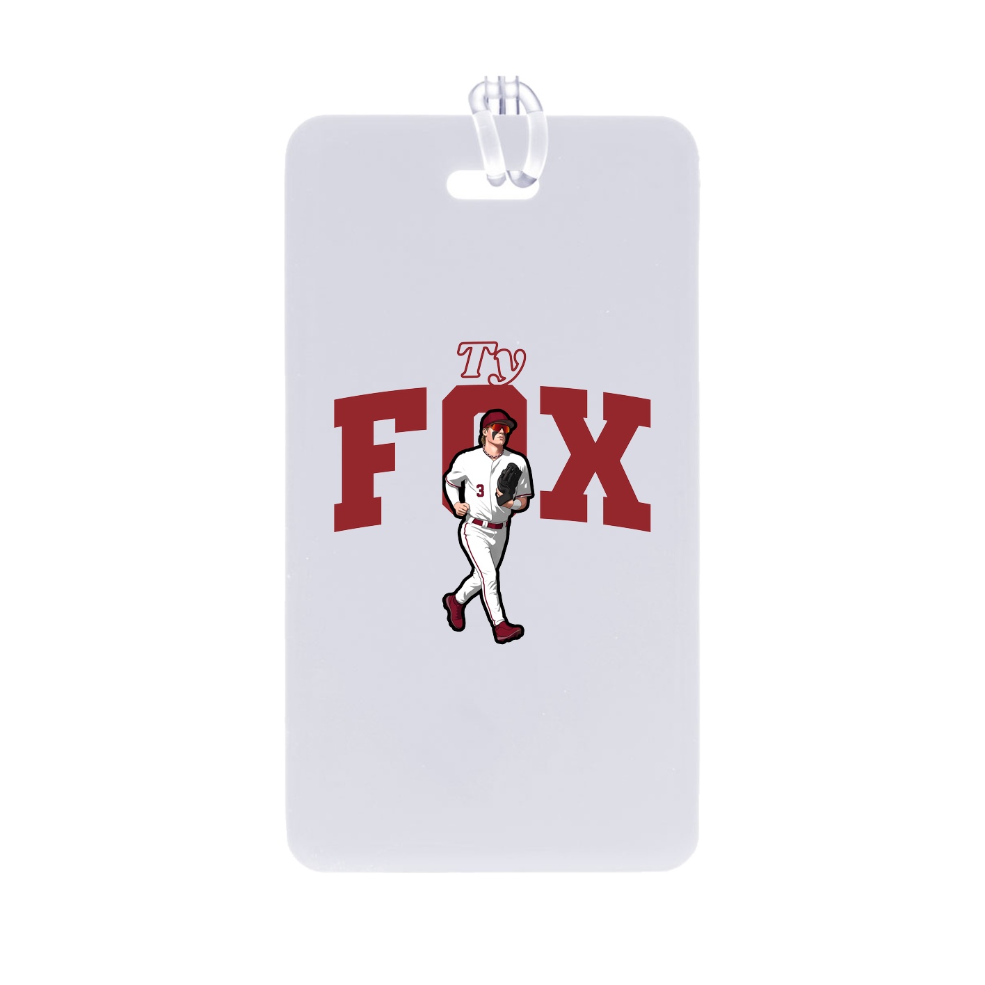 Bag Tag — Name Arch in Classic