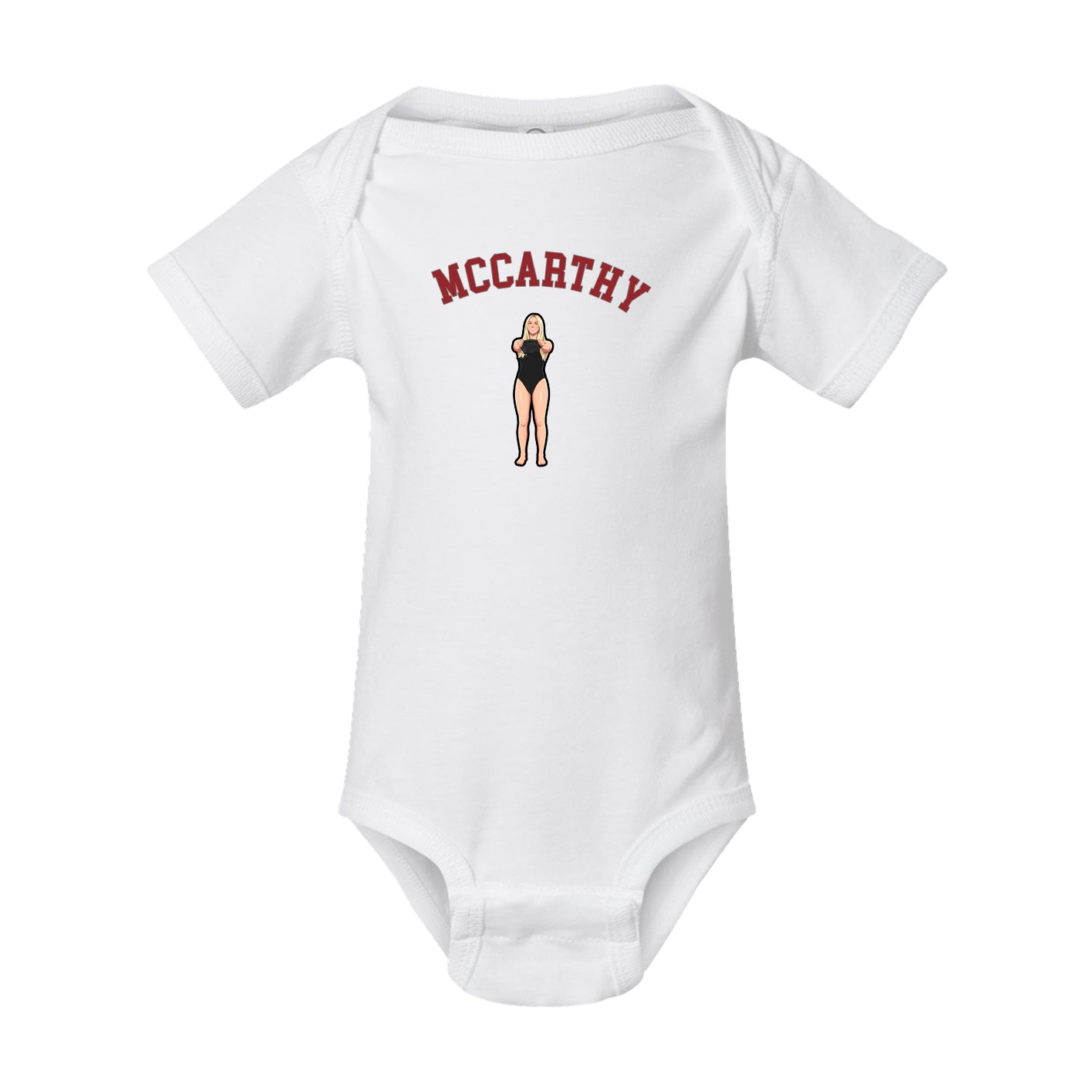 Baby Onesie — Shirsey Arch in White