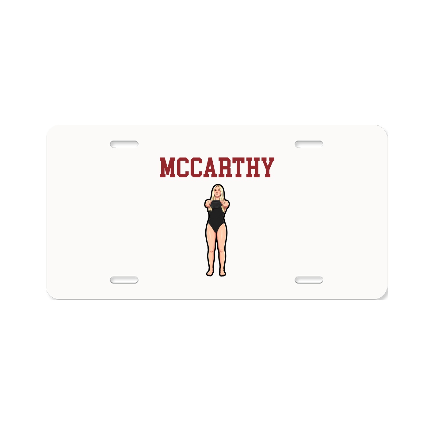 License Plate — Shirsey in Classic