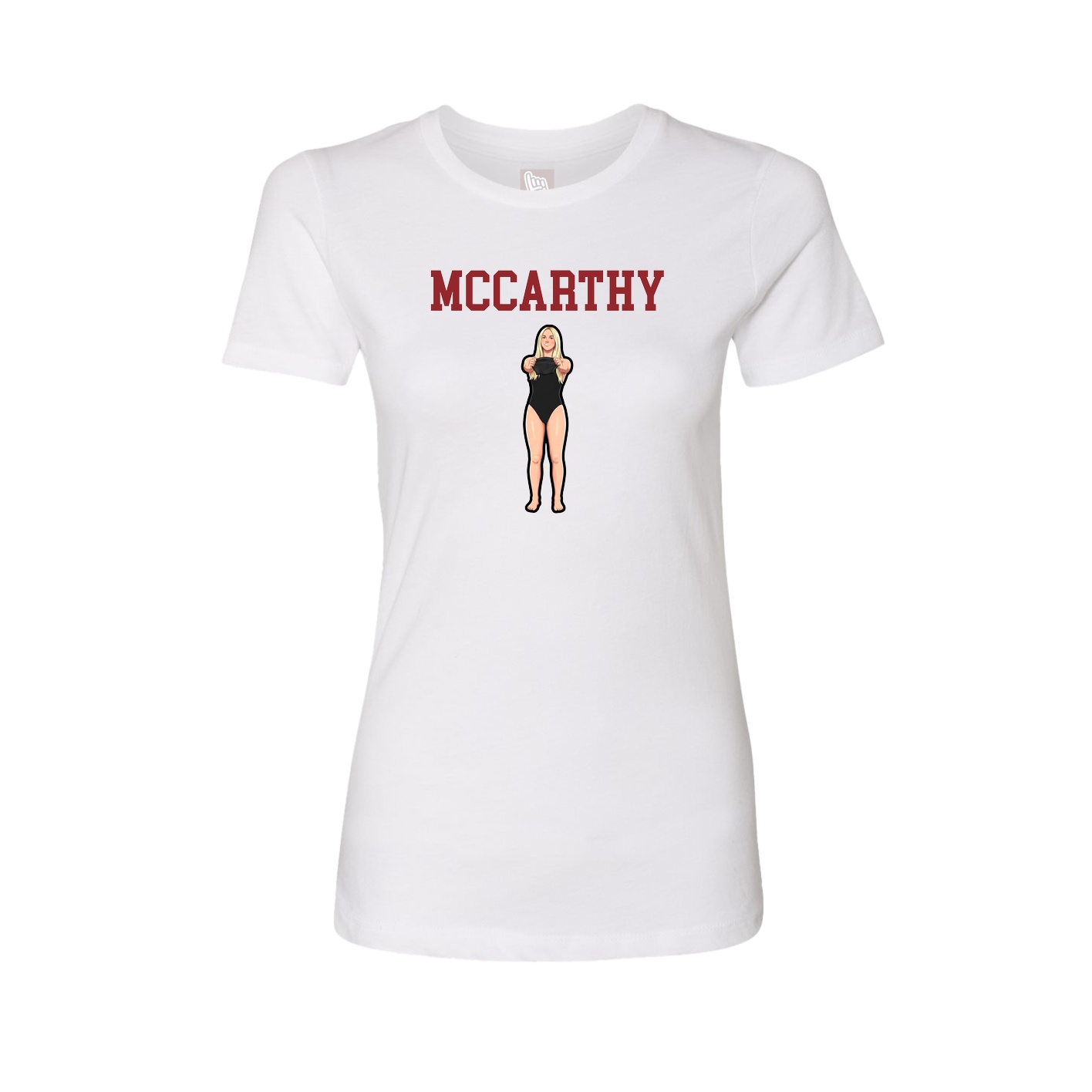 Fitted Women's Tee — Shirsey in White