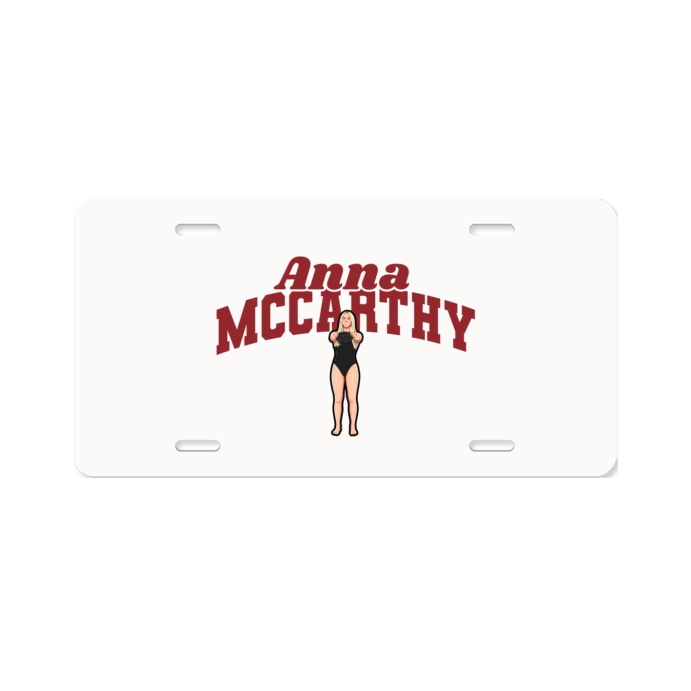 License Plate — Signature Arch in Classic