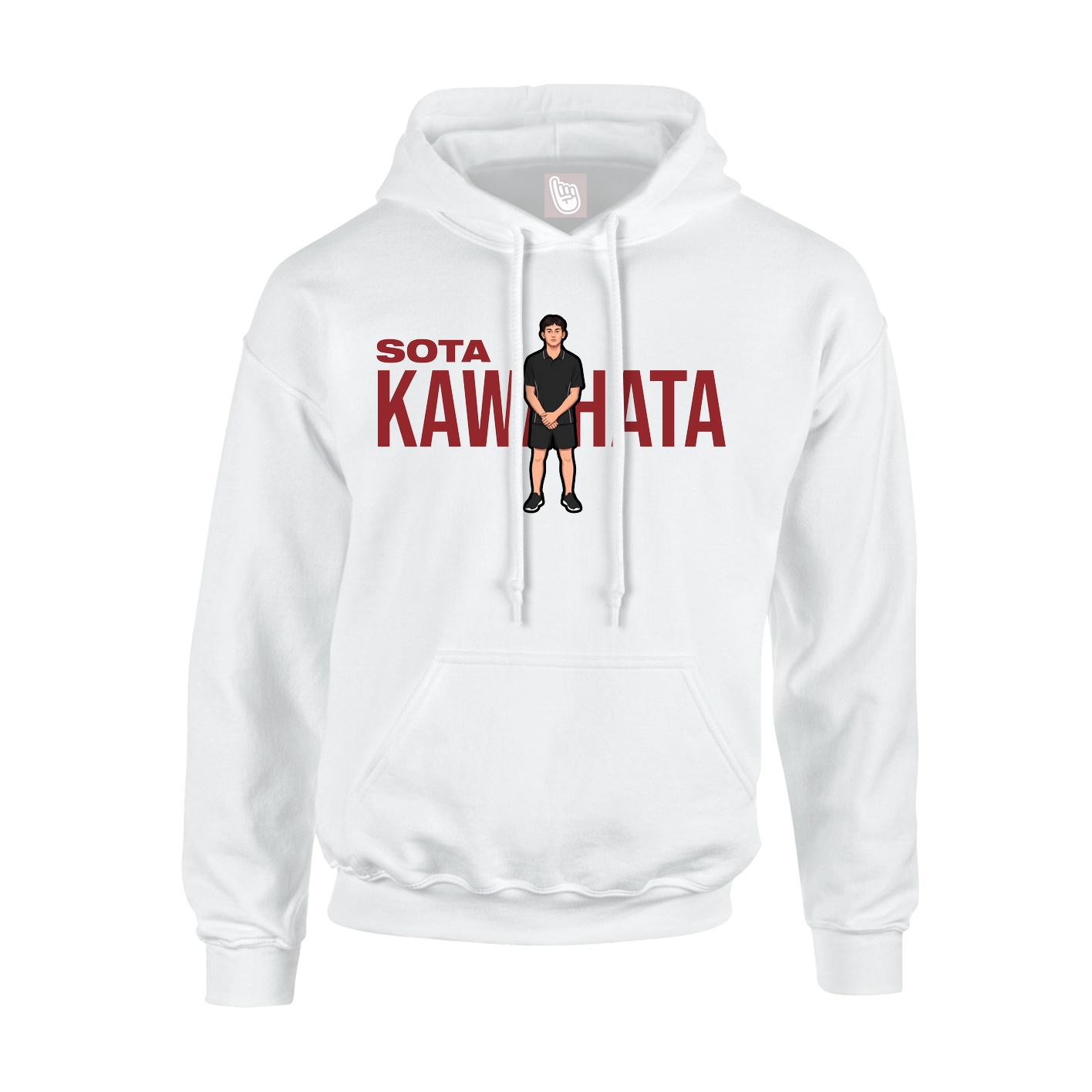 Hoodie — Player Name in White