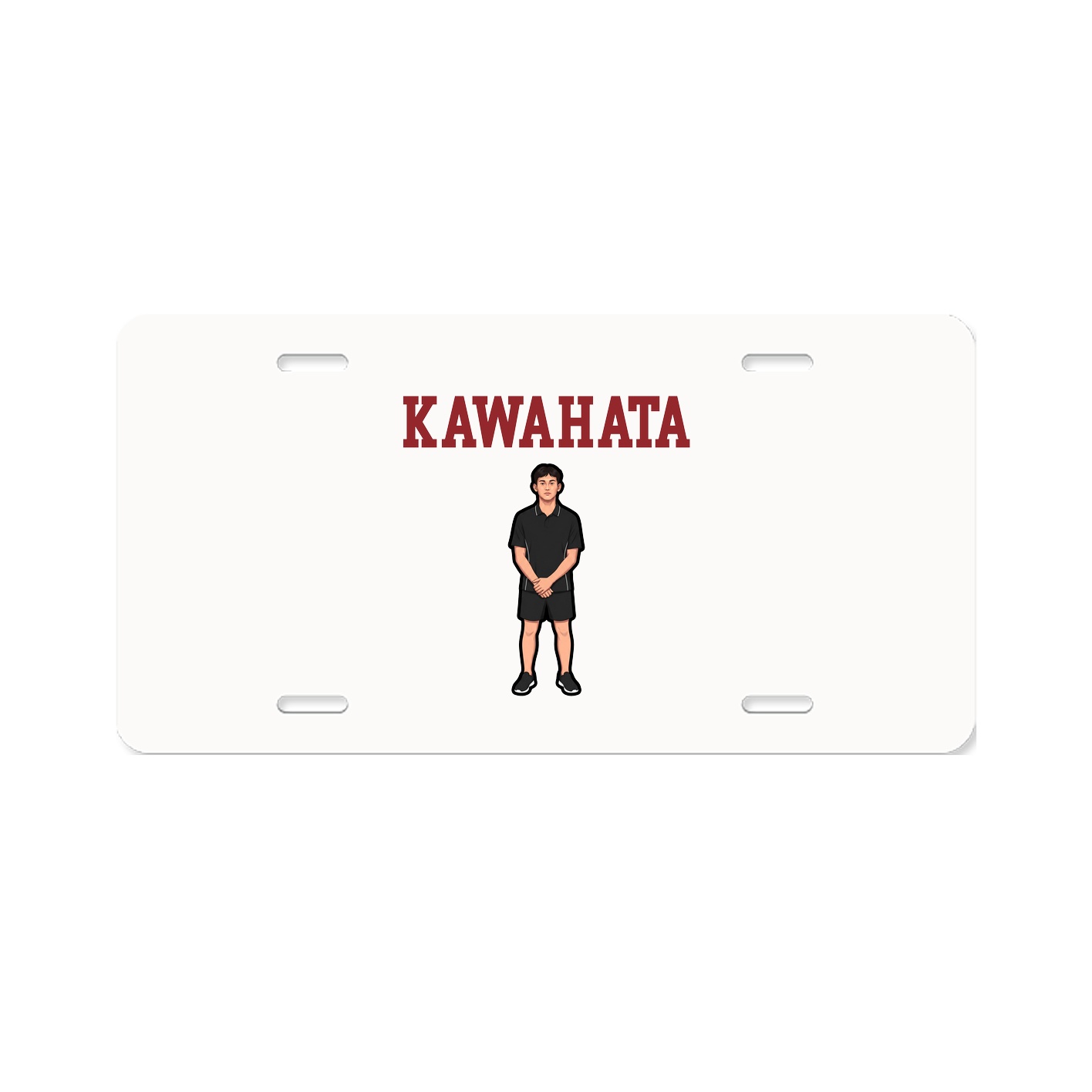 License Plate — Shirsey in Classic