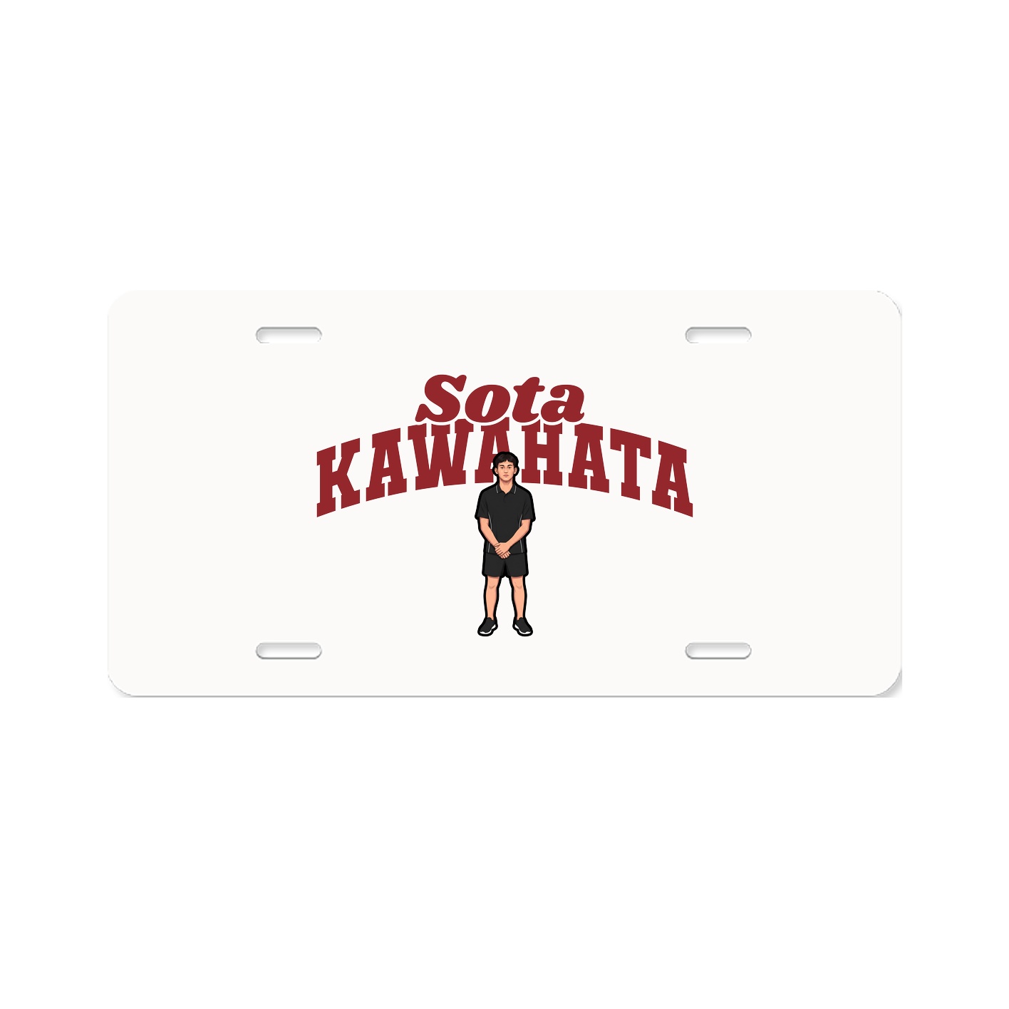 License Plate — Signature Arch in Classic