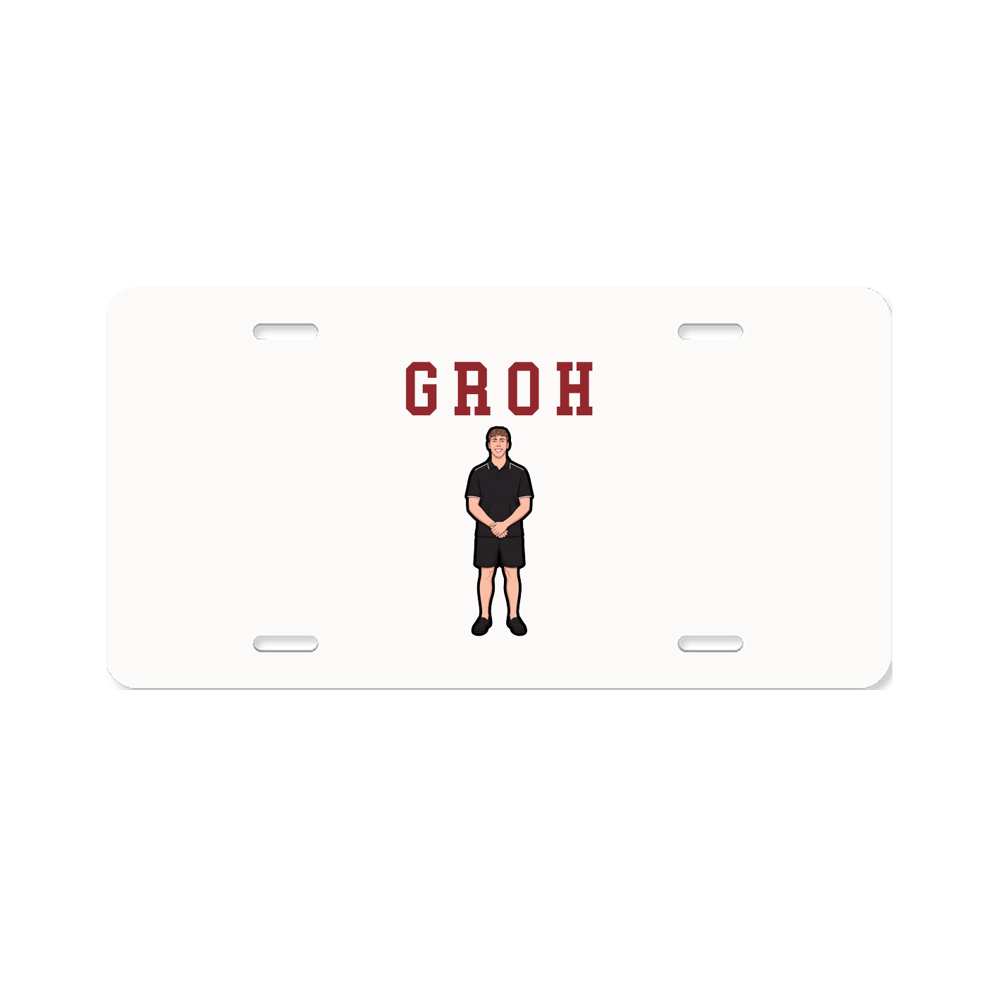 License Plate — Shirsey in Classic