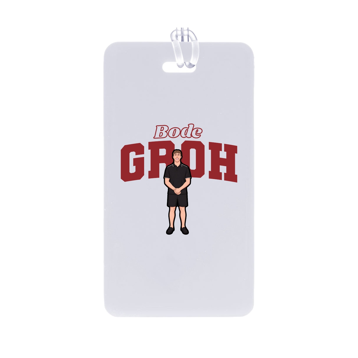 Bag Tag — Name Arch in Classic