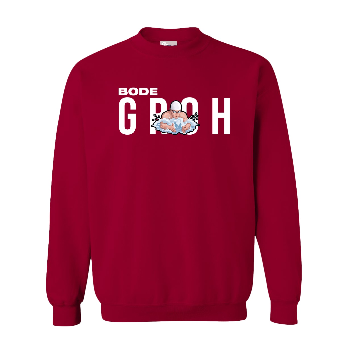 Fleece Crew — Player Name in Cardinal