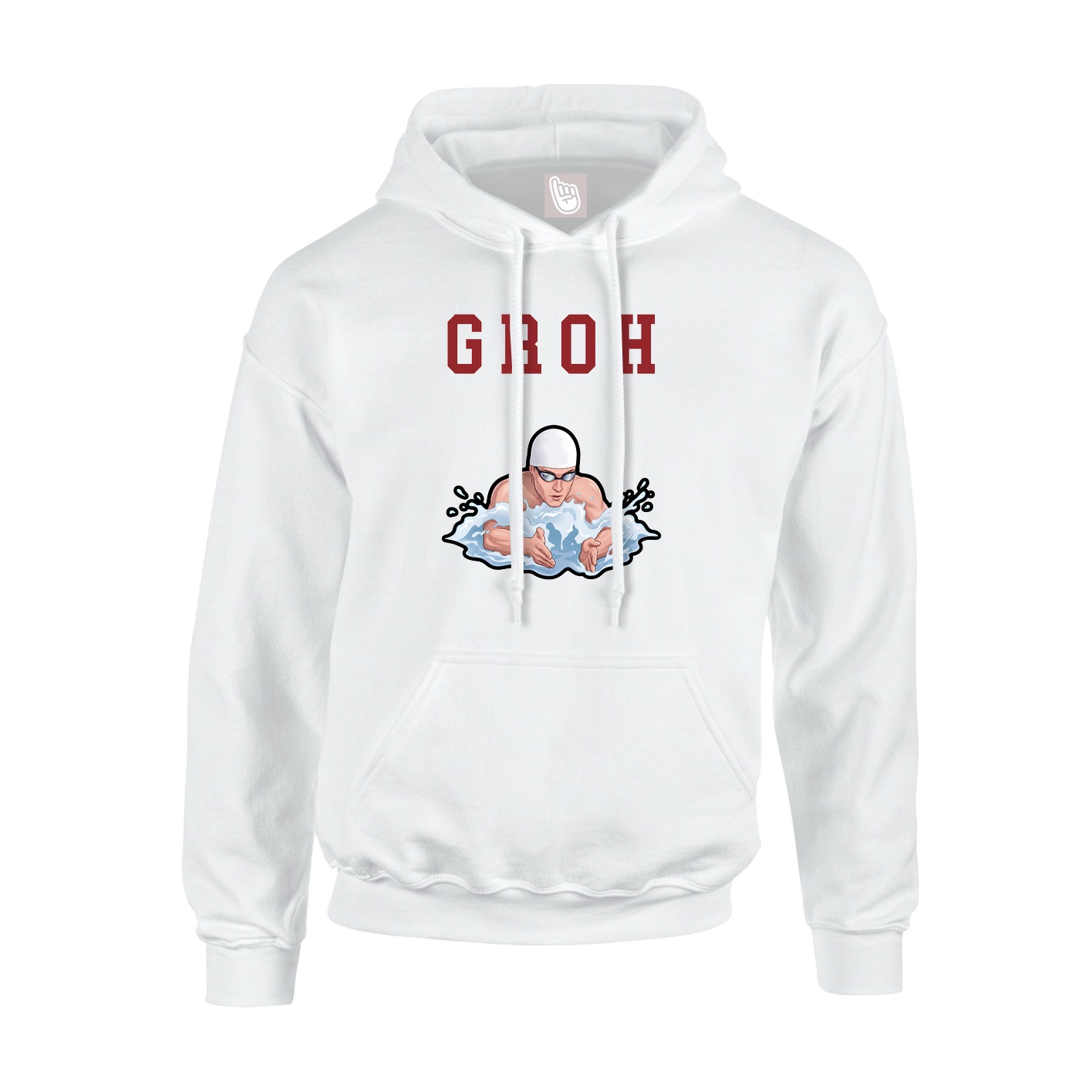 Youth Hoodie — Shirsey in White