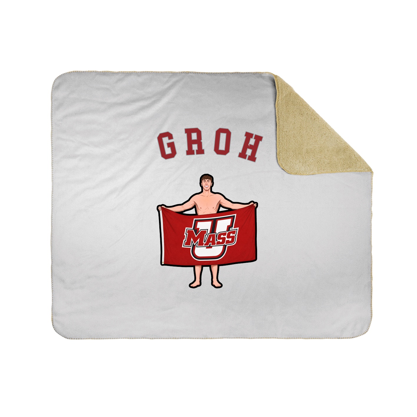 Throw Blanket — Shirsey Arch in White