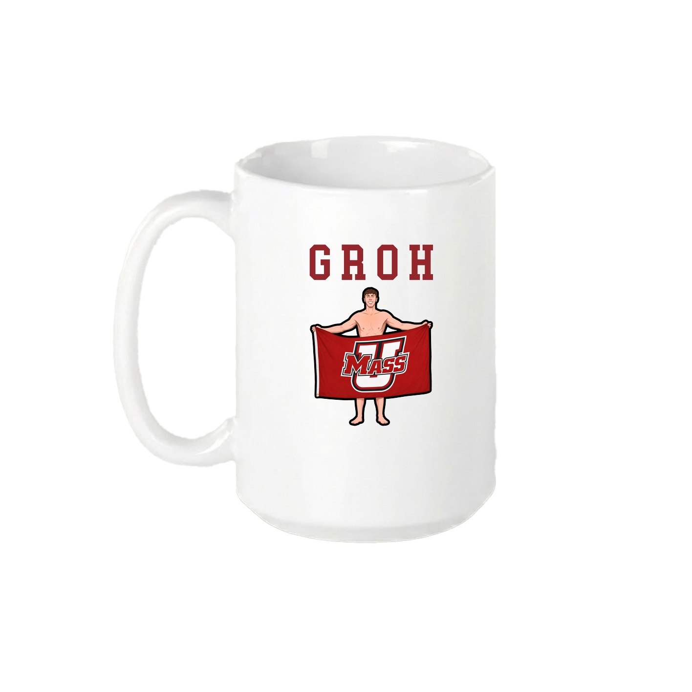 15oz Coffee Mug — Shirsey in White