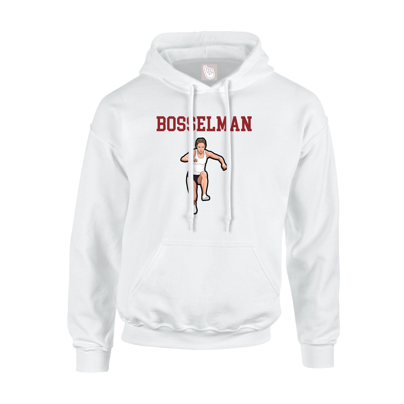 Hoodie — Shirsey in White