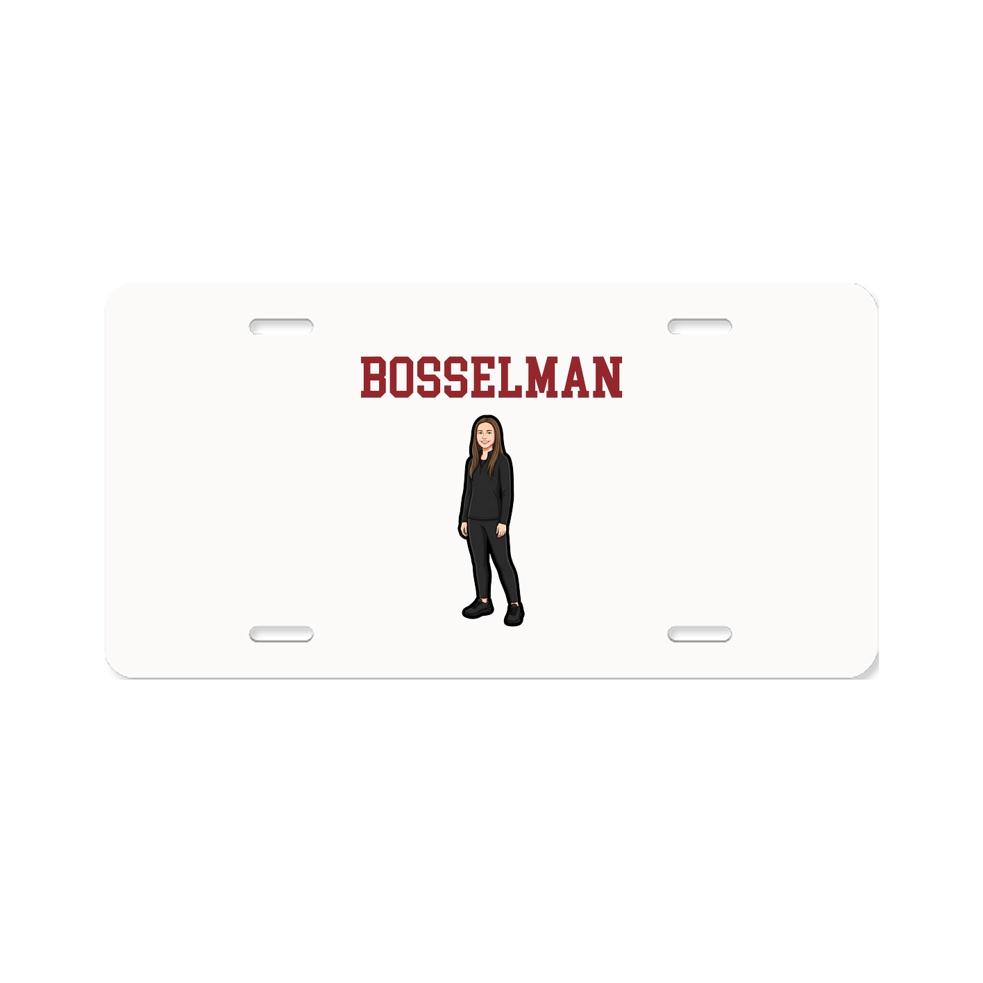 License Plate — Shirsey in Classic