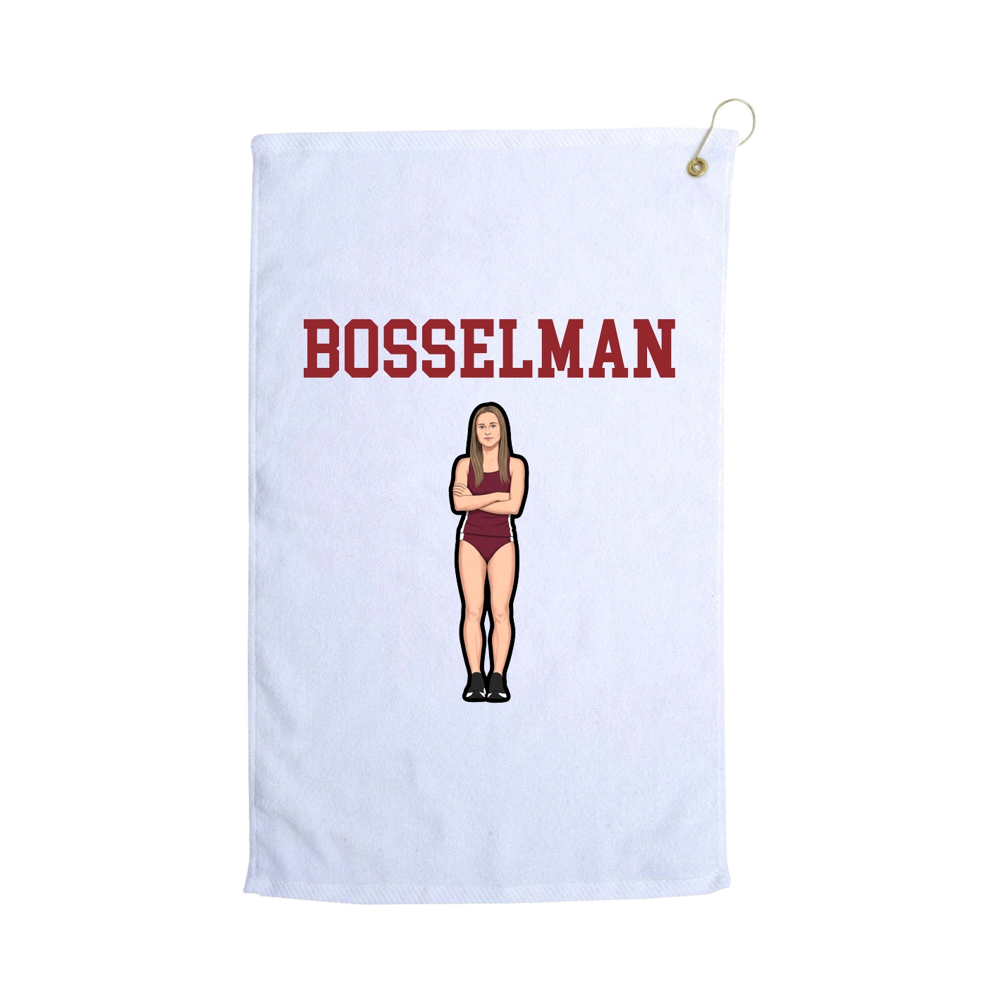 Golf Towel — Shirsey in White