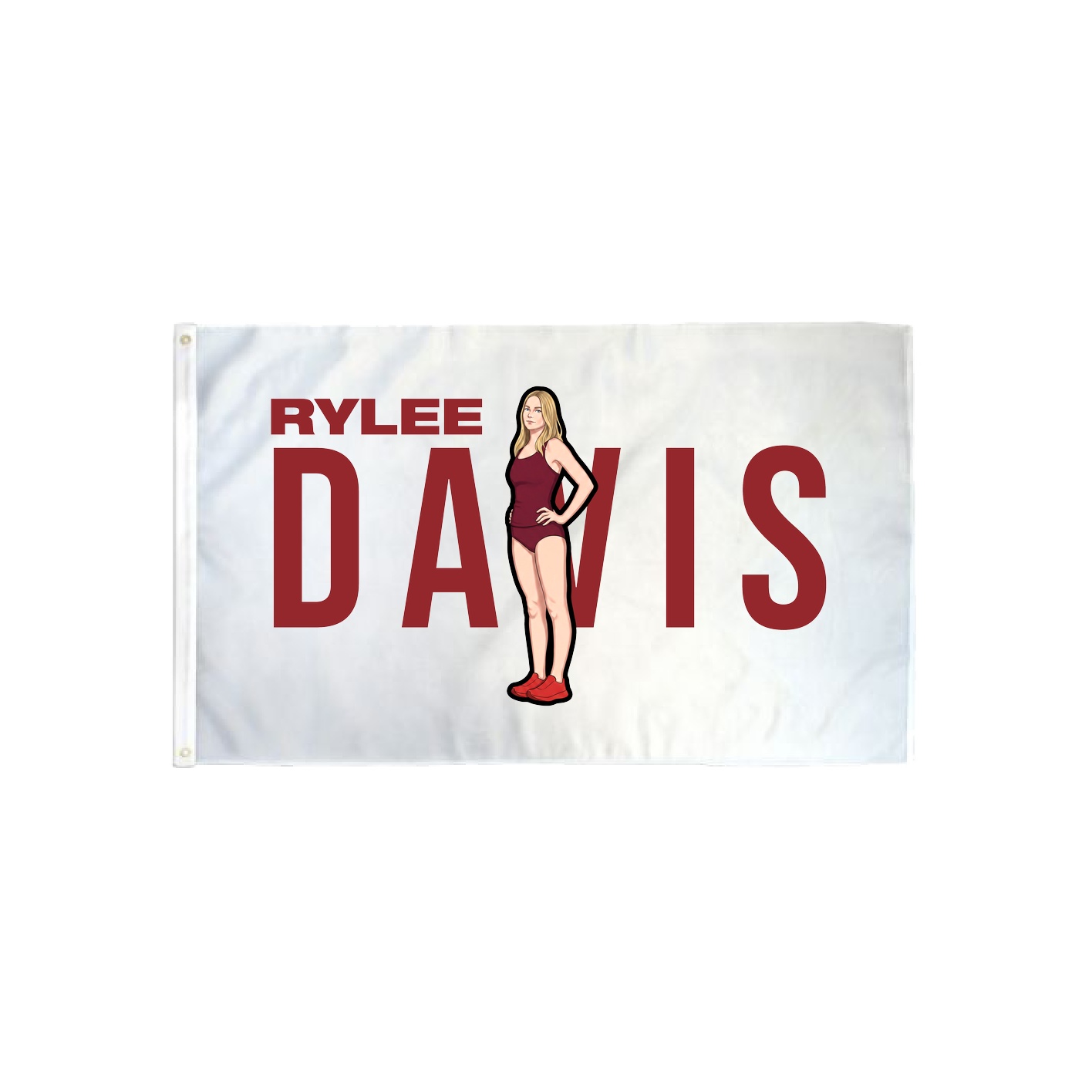 3x5 Flag — Player Name in Classic