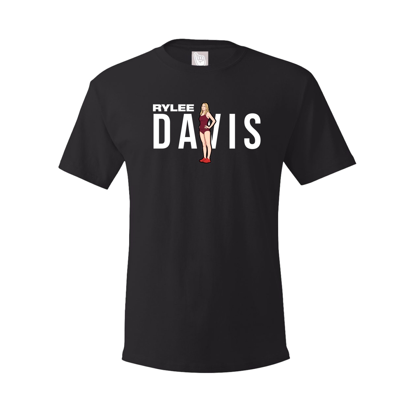 Youth Tee — Player Name in Black