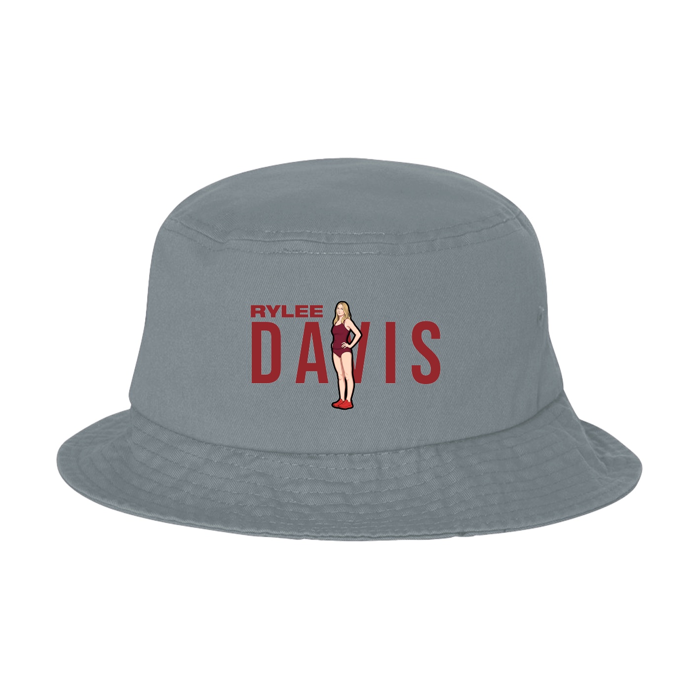 Bucket Cap — Player Name in Grey