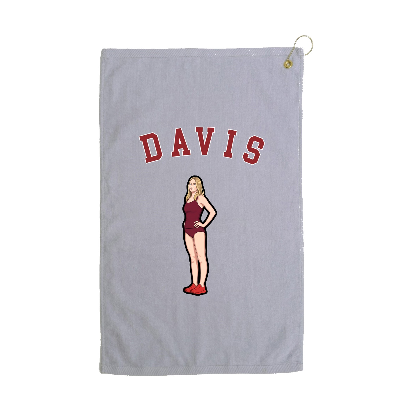 Golf Towel — Shirsey Arch in Grey