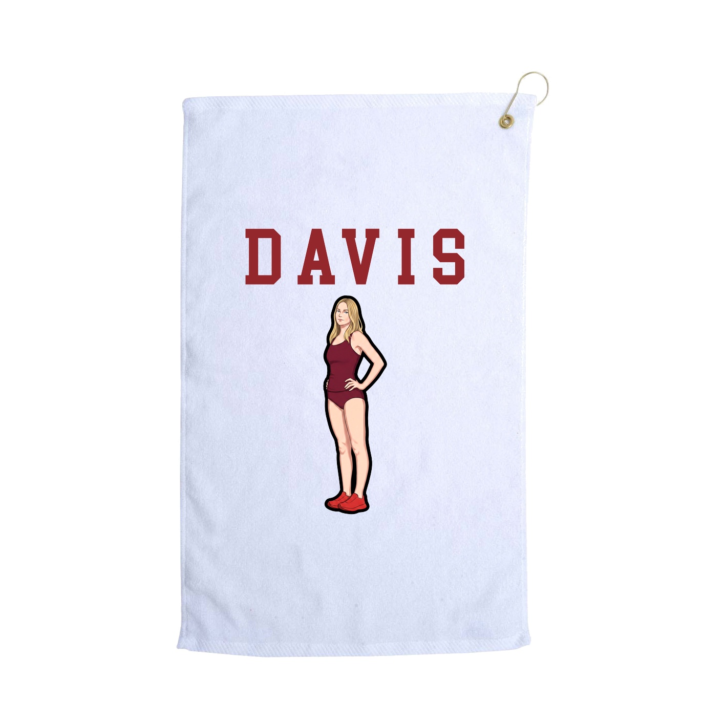 Golf Towel — Shirsey in White