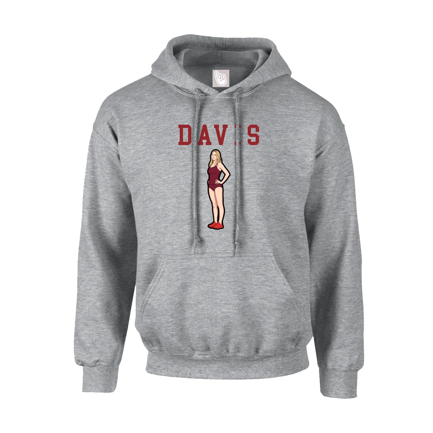 Hoodie — Shirsey in Grey