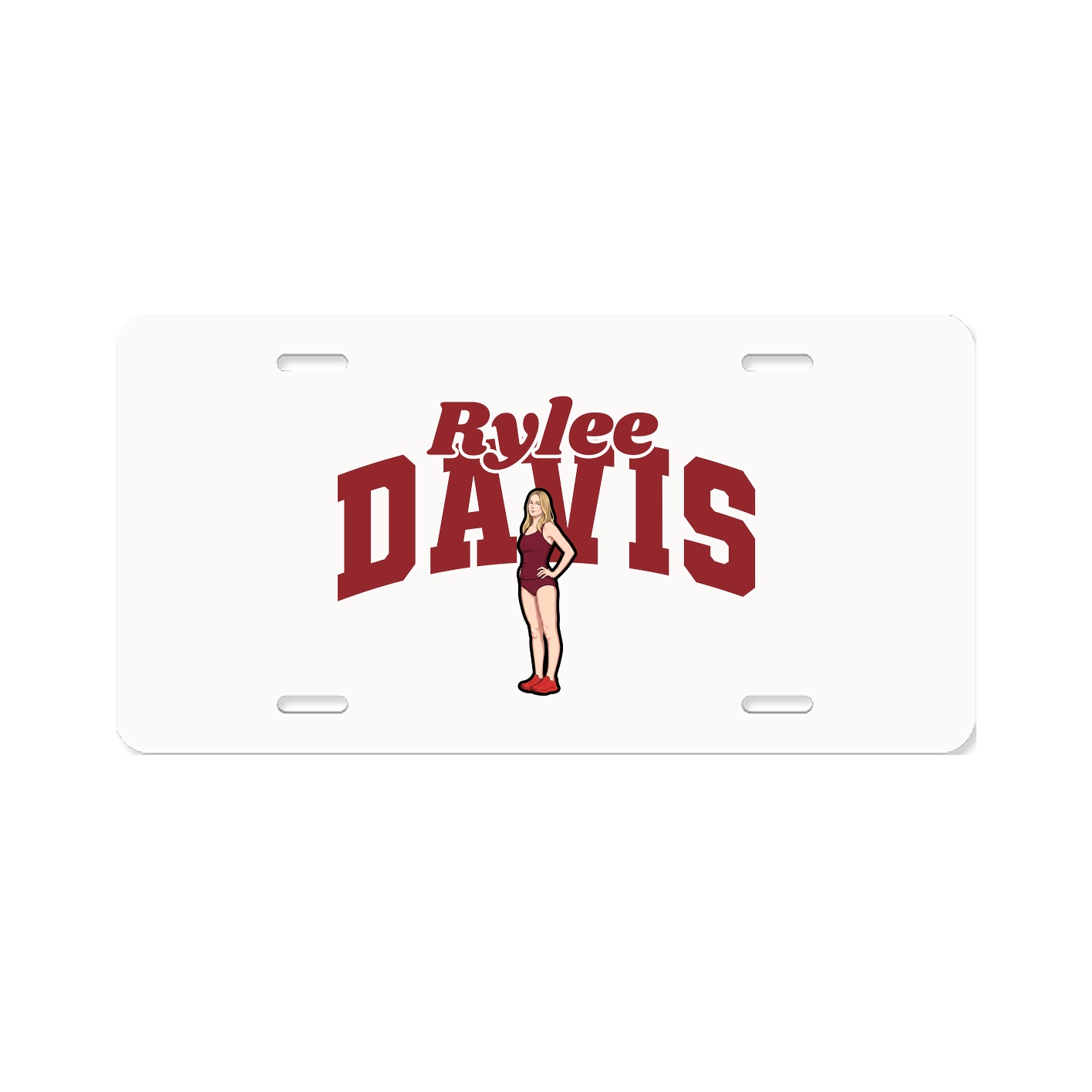 License Plate — Signature Arch in Classic