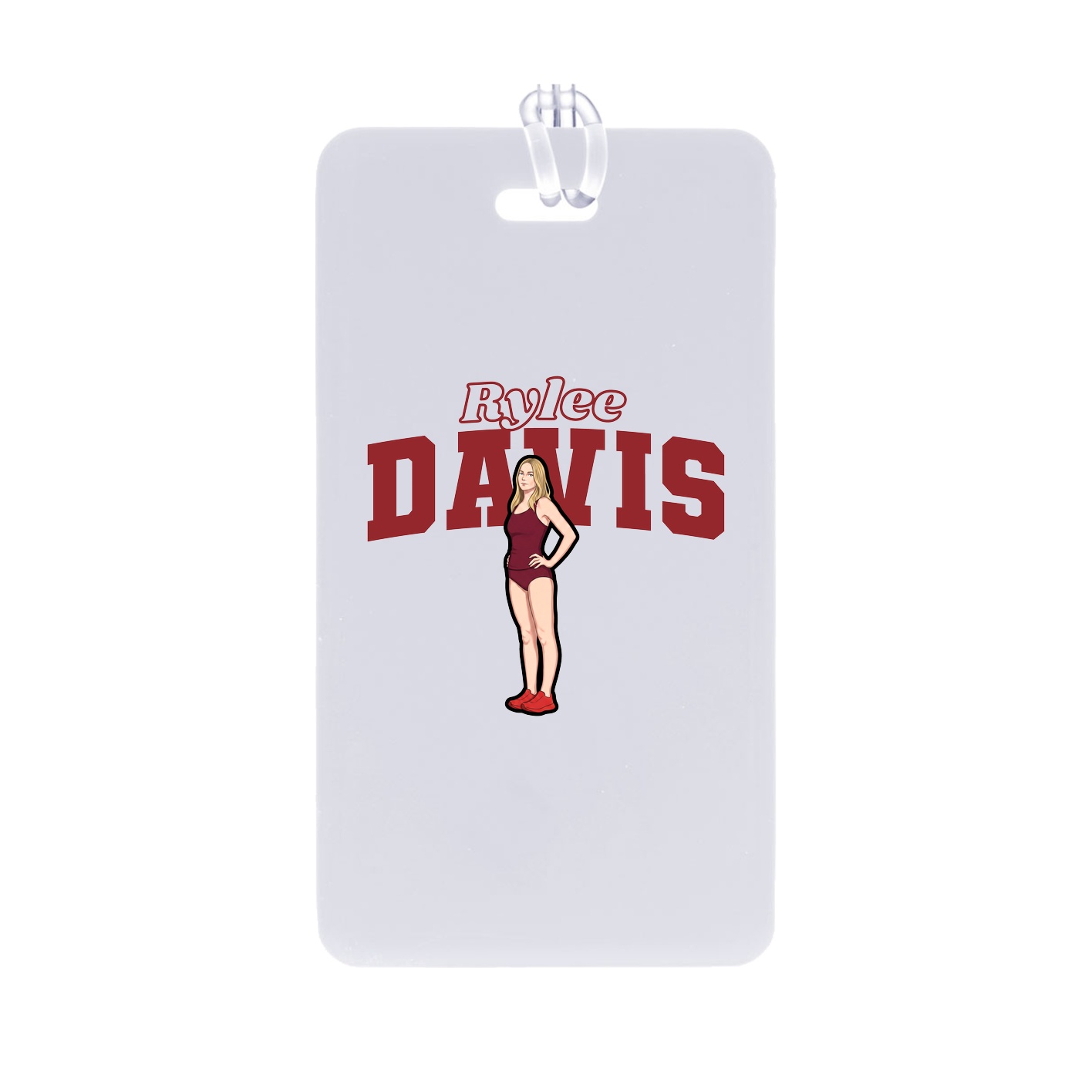 Bag Tag — Name Arch in Classic