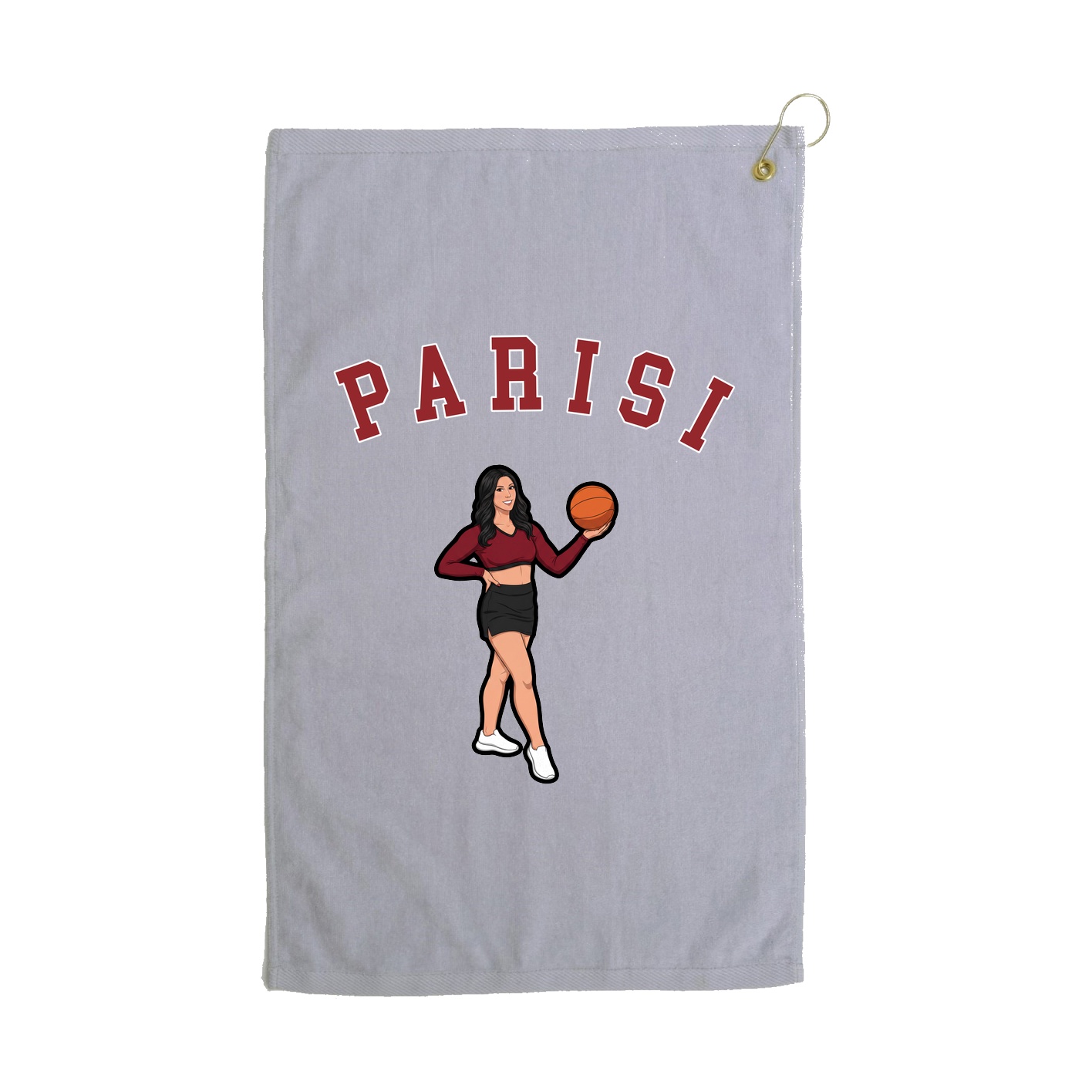 Golf Towel — Shirsey Arch in Grey