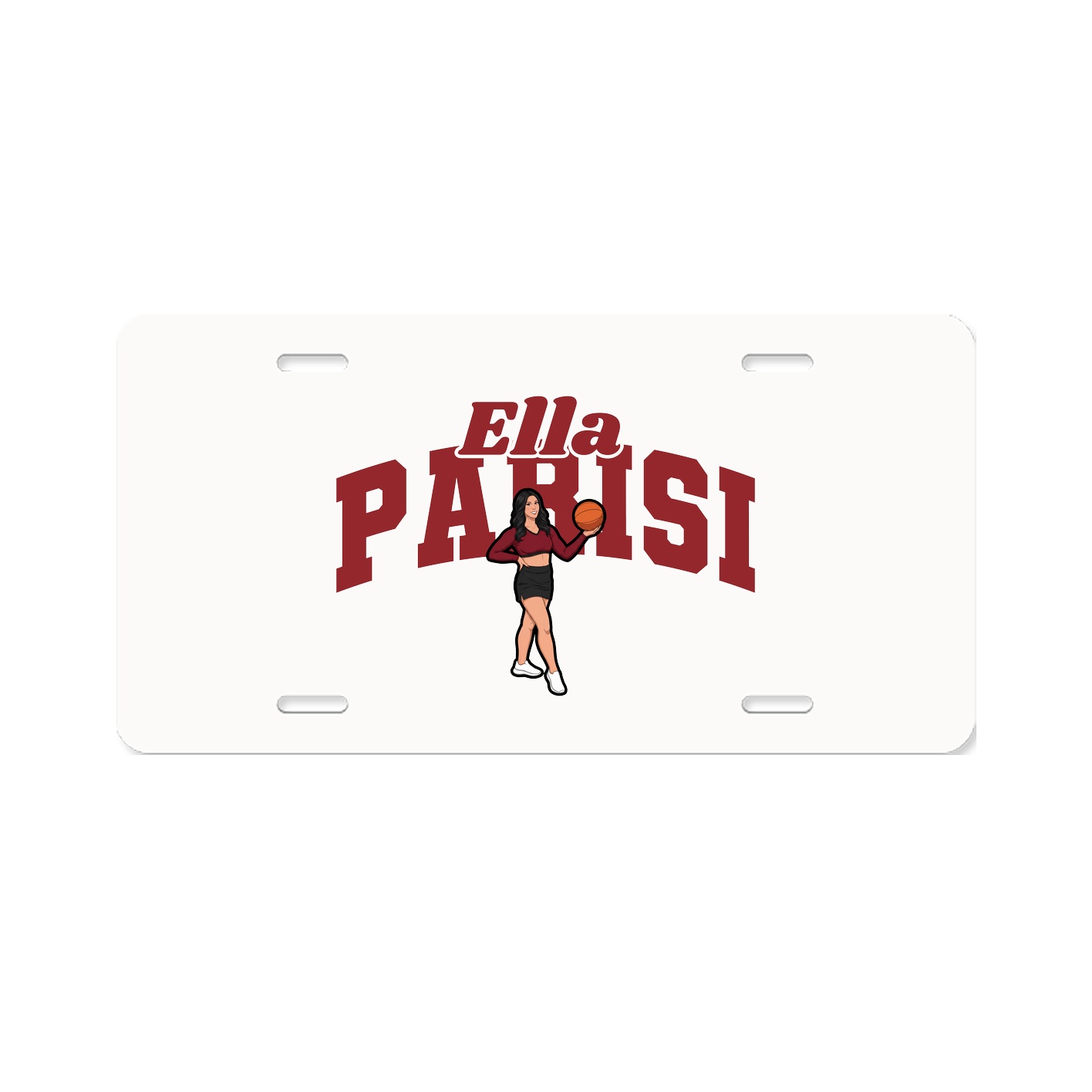 License Plate — Signature Arch in Classic