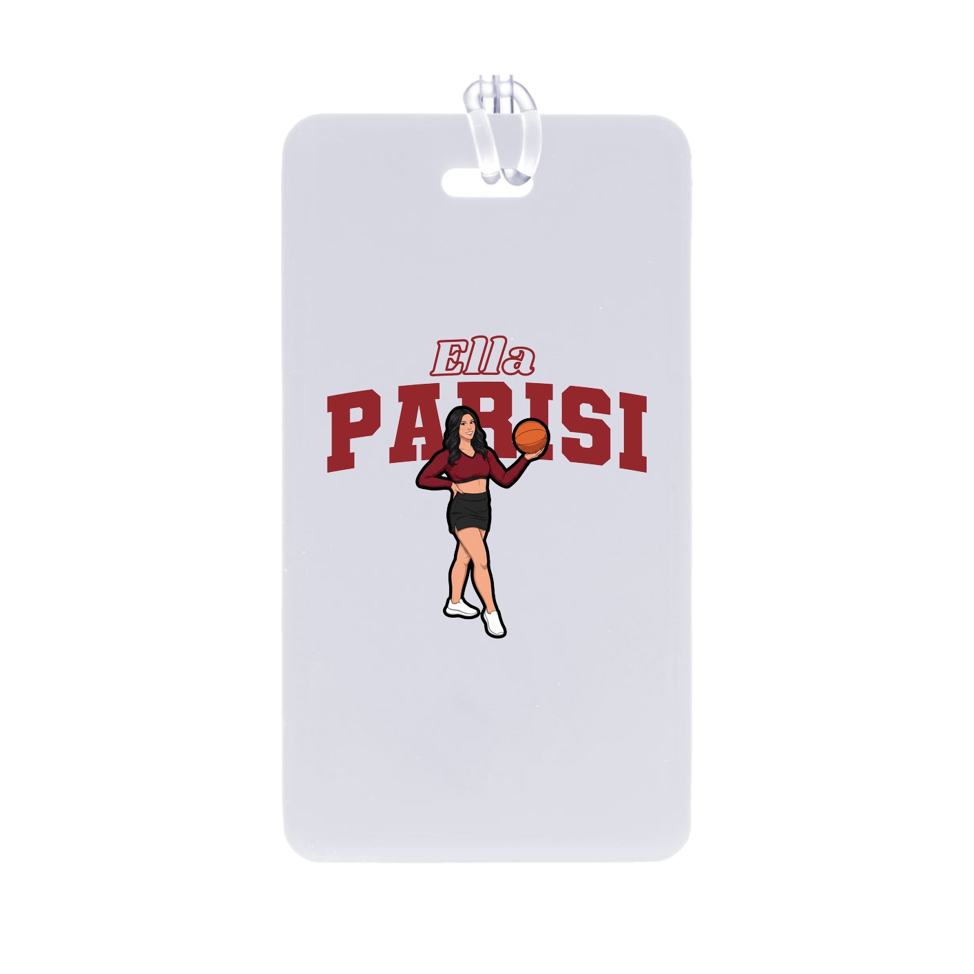 Bag Tag — Name Arch in Classic