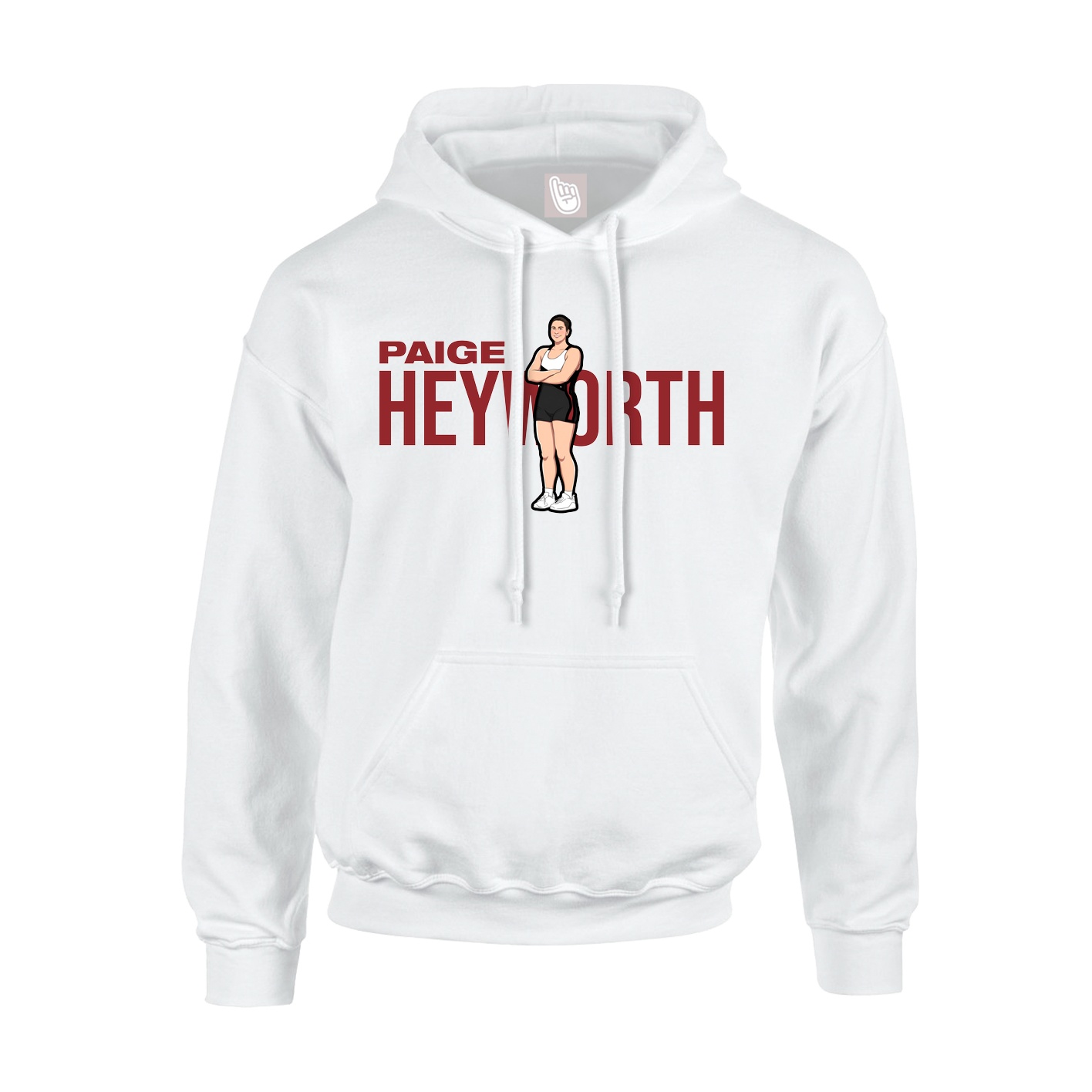 Hoodie — Player Name in White