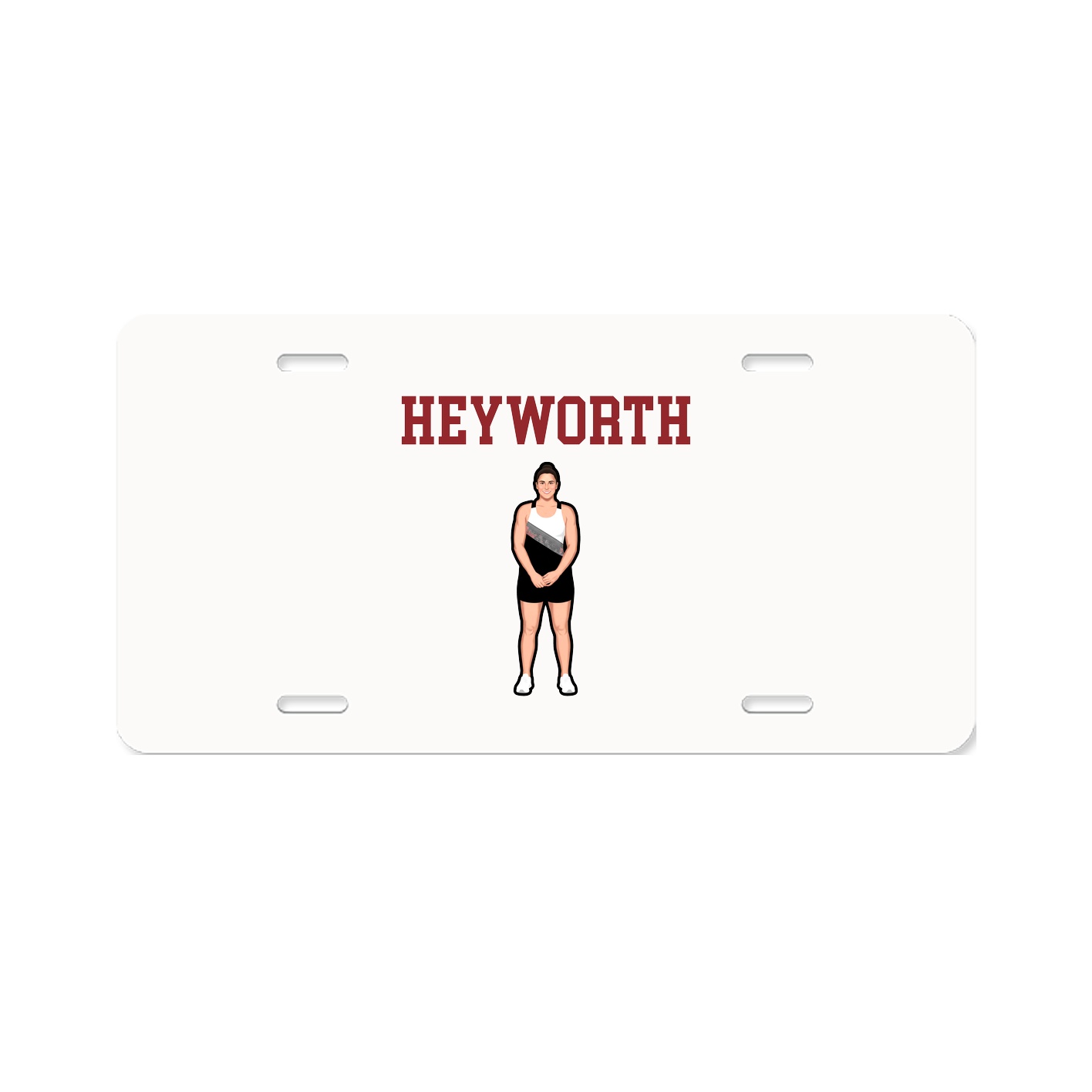 License Plate — Shirsey in Classic