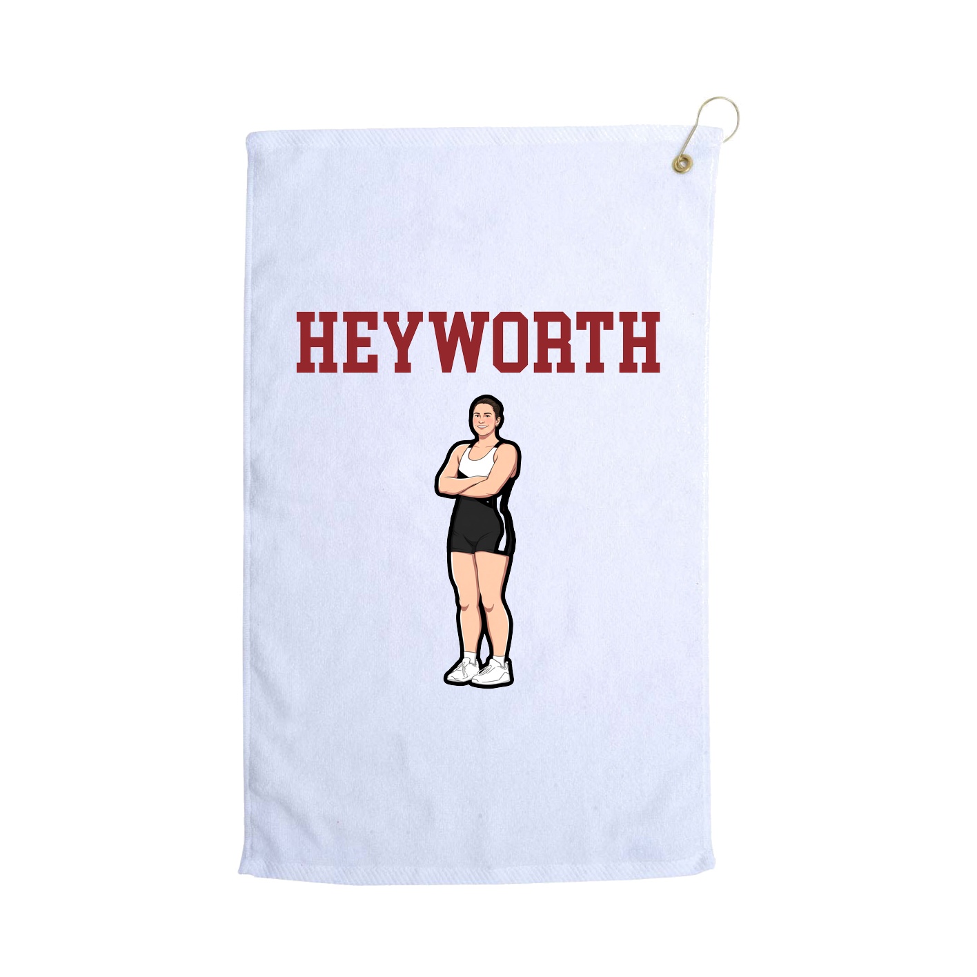 Golf Towel — Shirsey in White