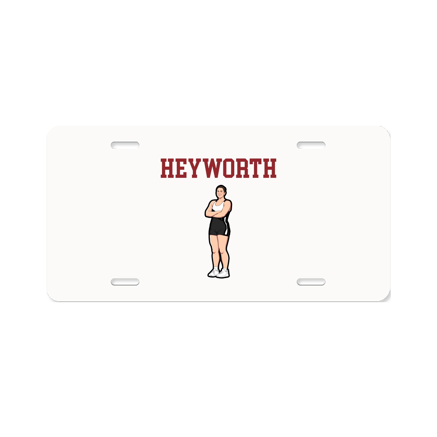 License Plate — Shirsey in Classic