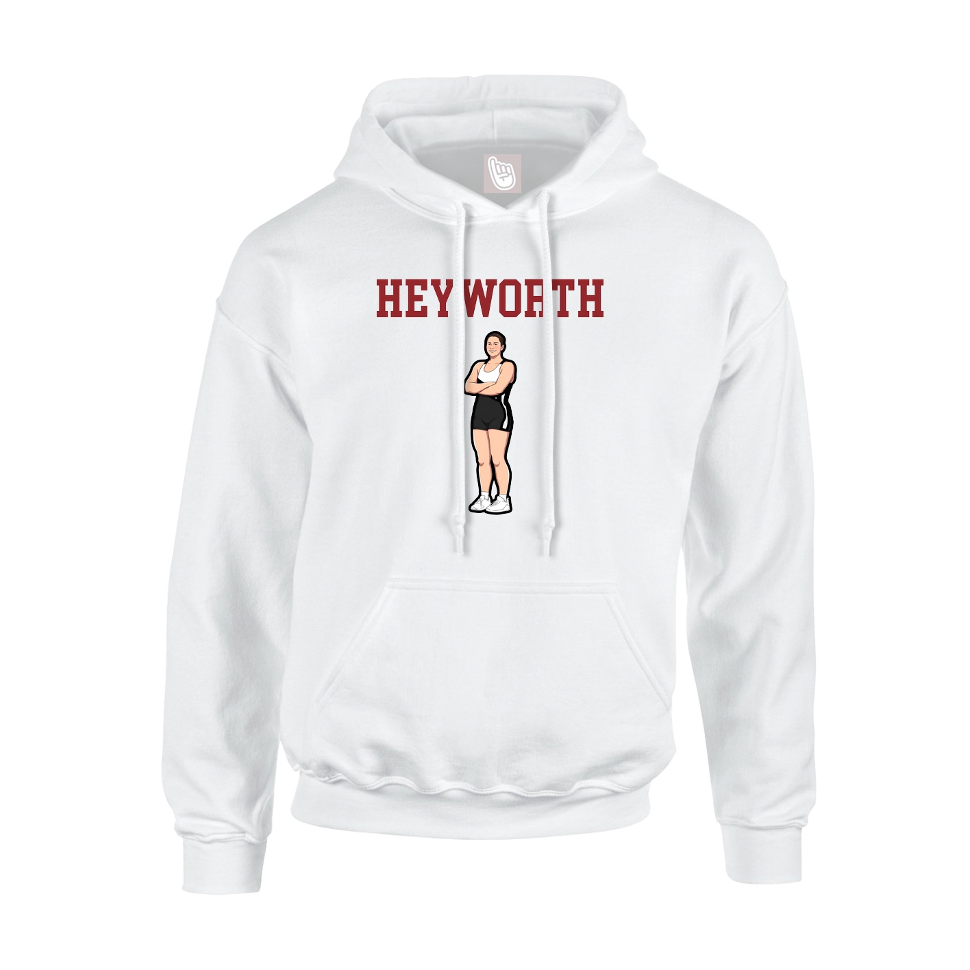 Youth Hoodie — Shirsey in White